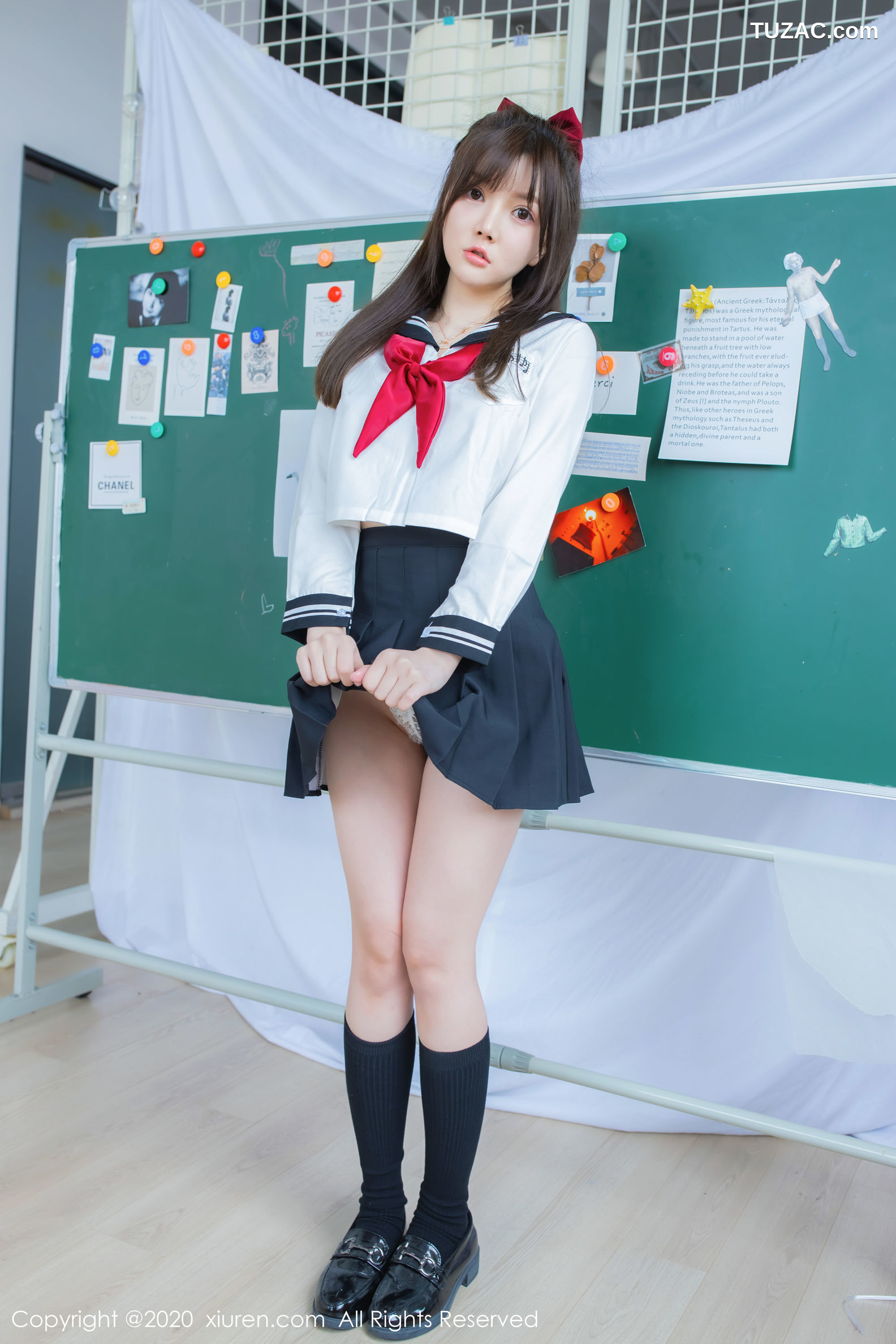 XiuRen秀人网-2193-糯美子-《学生服主题》-2020.04.27