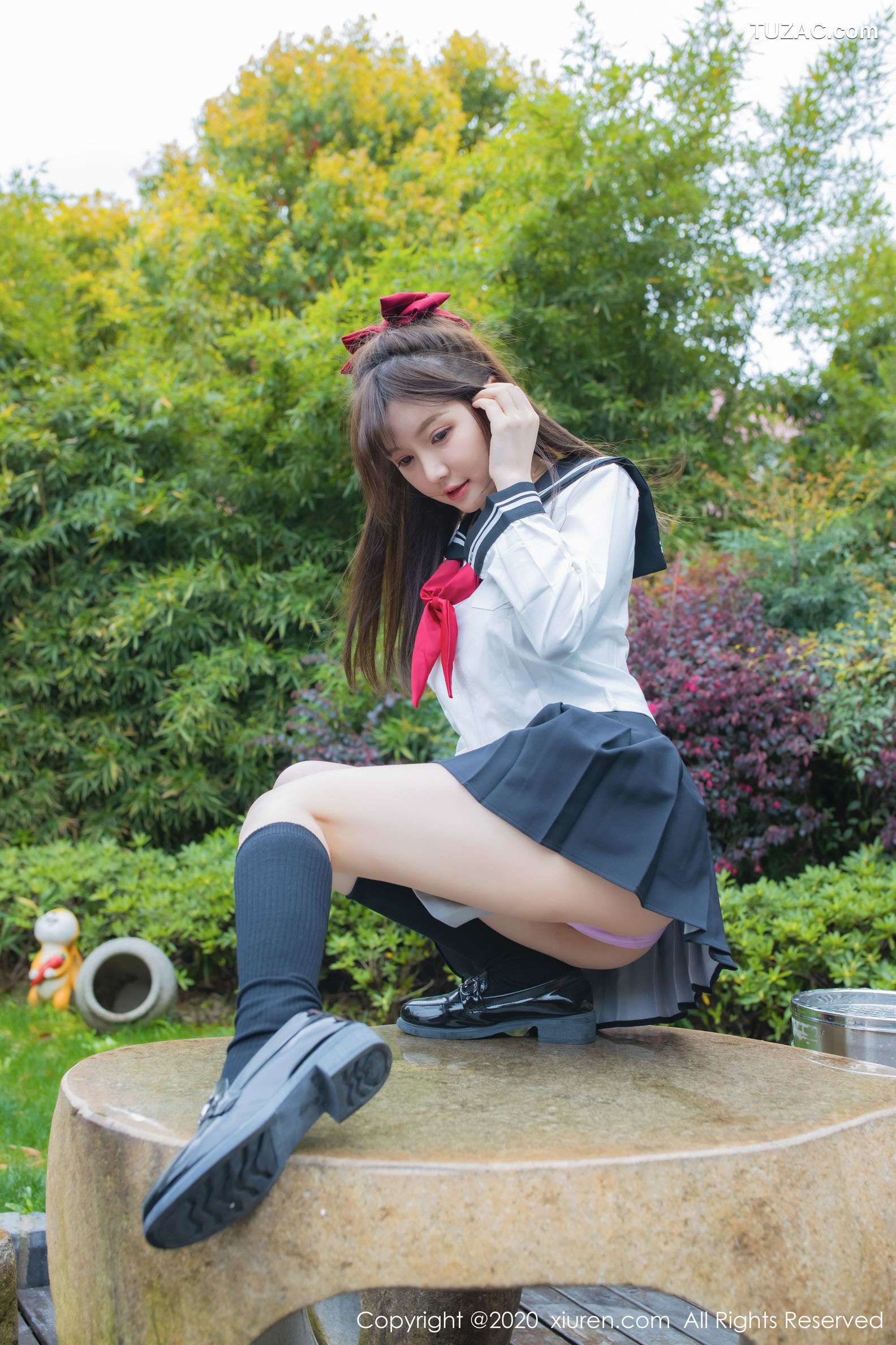 XiuRen秀人网-2193-糯美子-《学生服主题》-2020.04.27