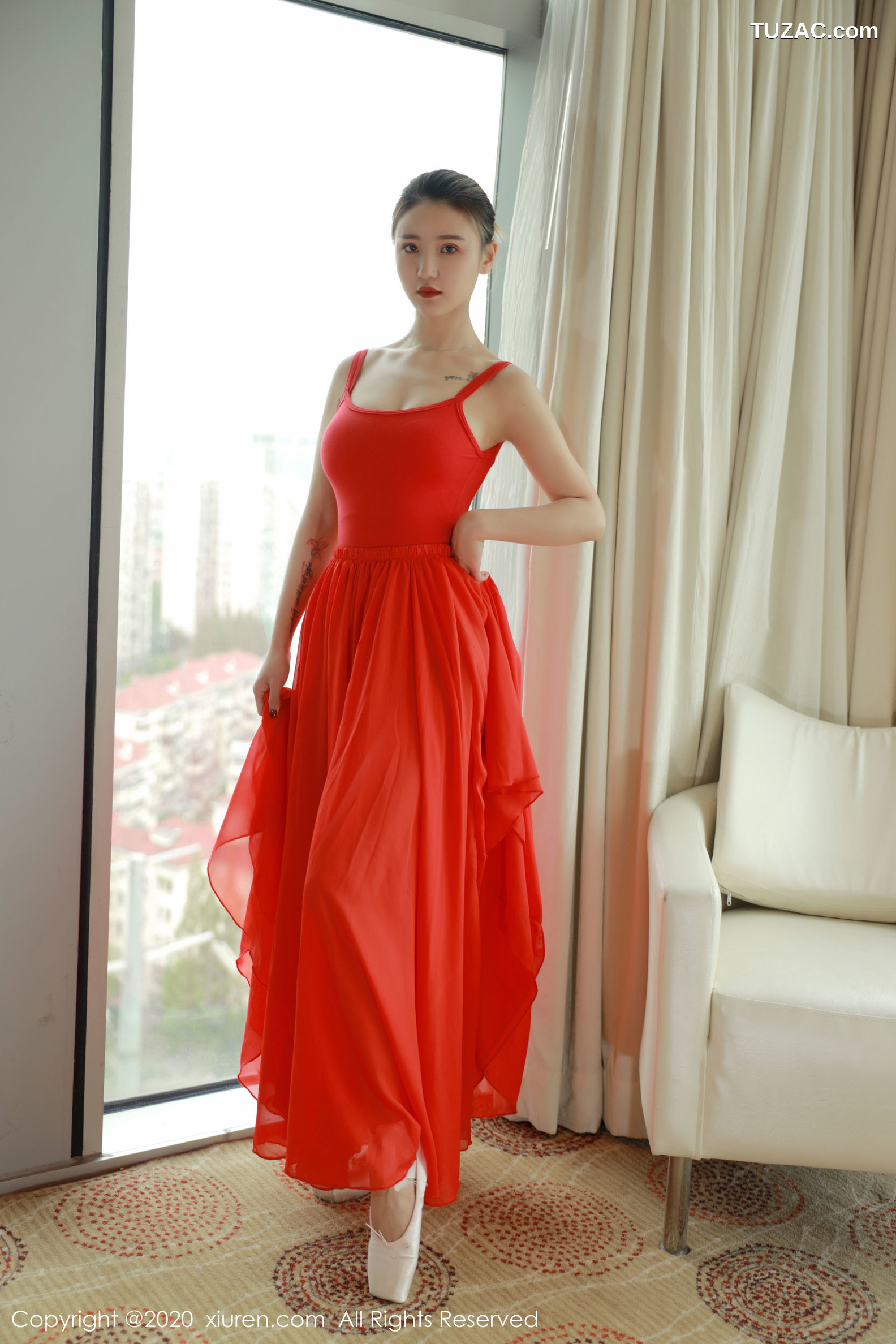 XiuRen秀人网-2219-小壁虎吖-《芭蕾少女的芳香》-2020.05.06