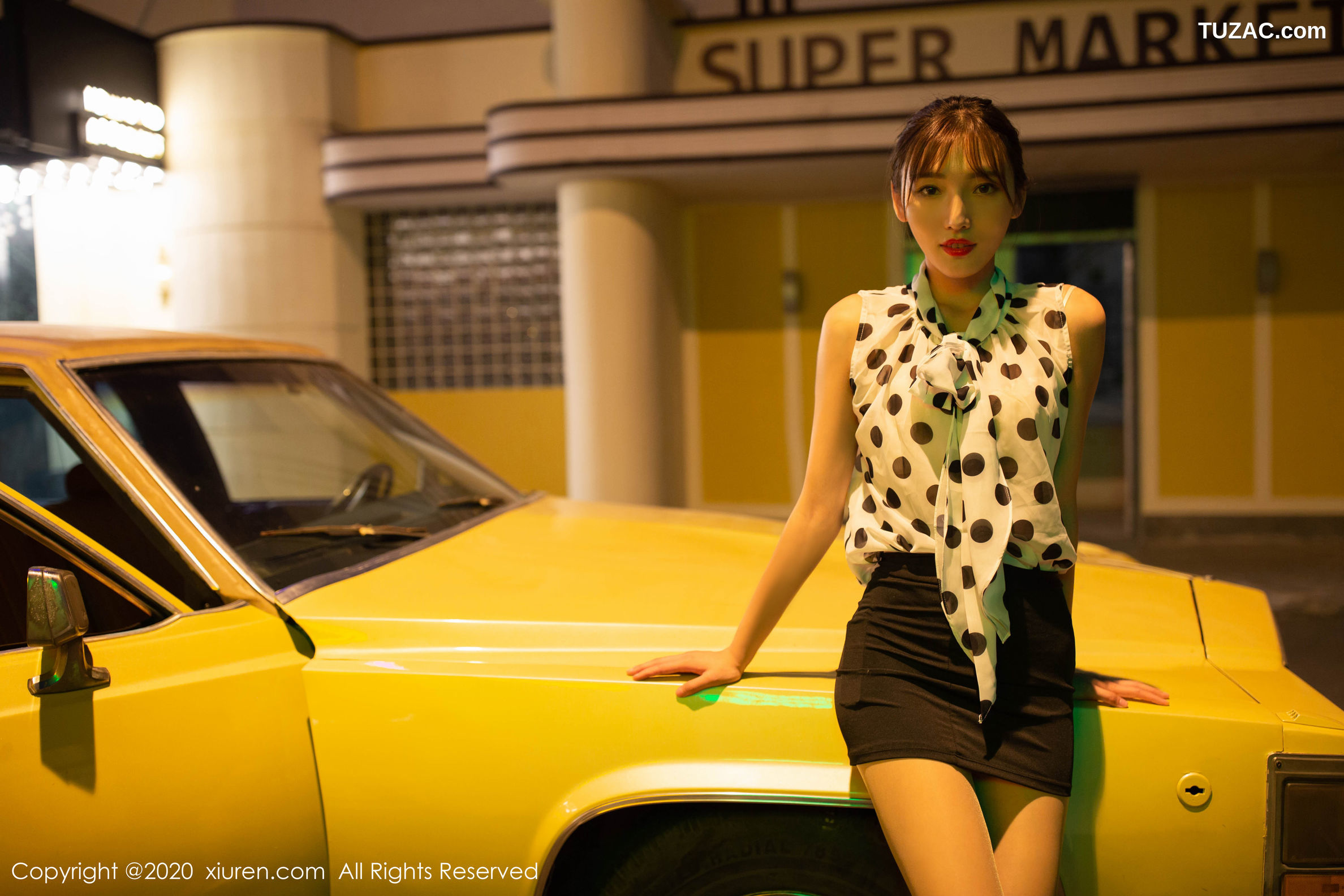 XiuRen秀人网-2222-陆萱萱-《出租车司机》-2020.05.06