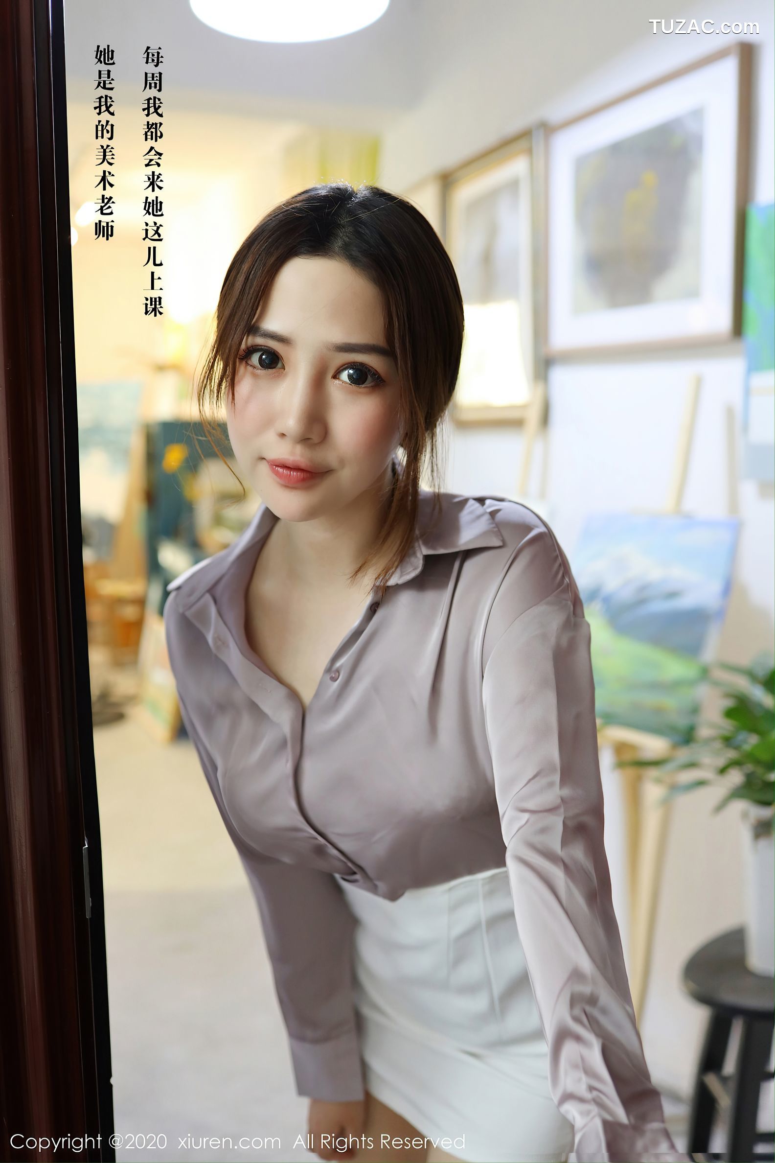 XiuRen秀人网-2288-蛋糕Cake-《画室主题剧情系列》-2020.07.03