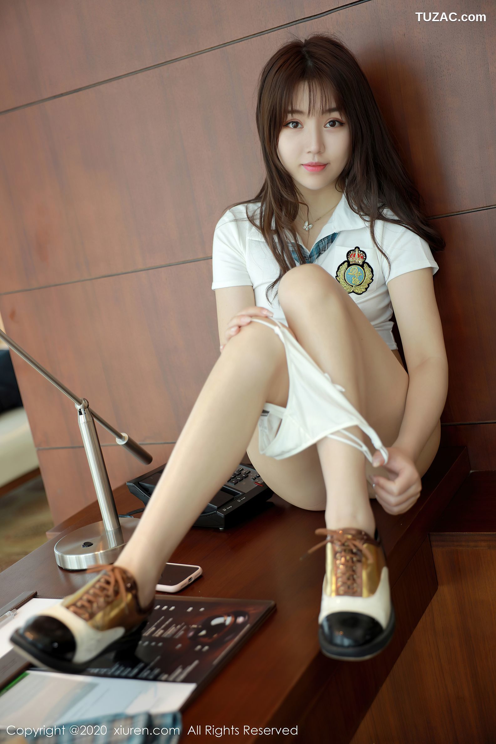 XiuRen秀人网-2291-梦梵-《经典JK少女制服系列》-2020.07.06