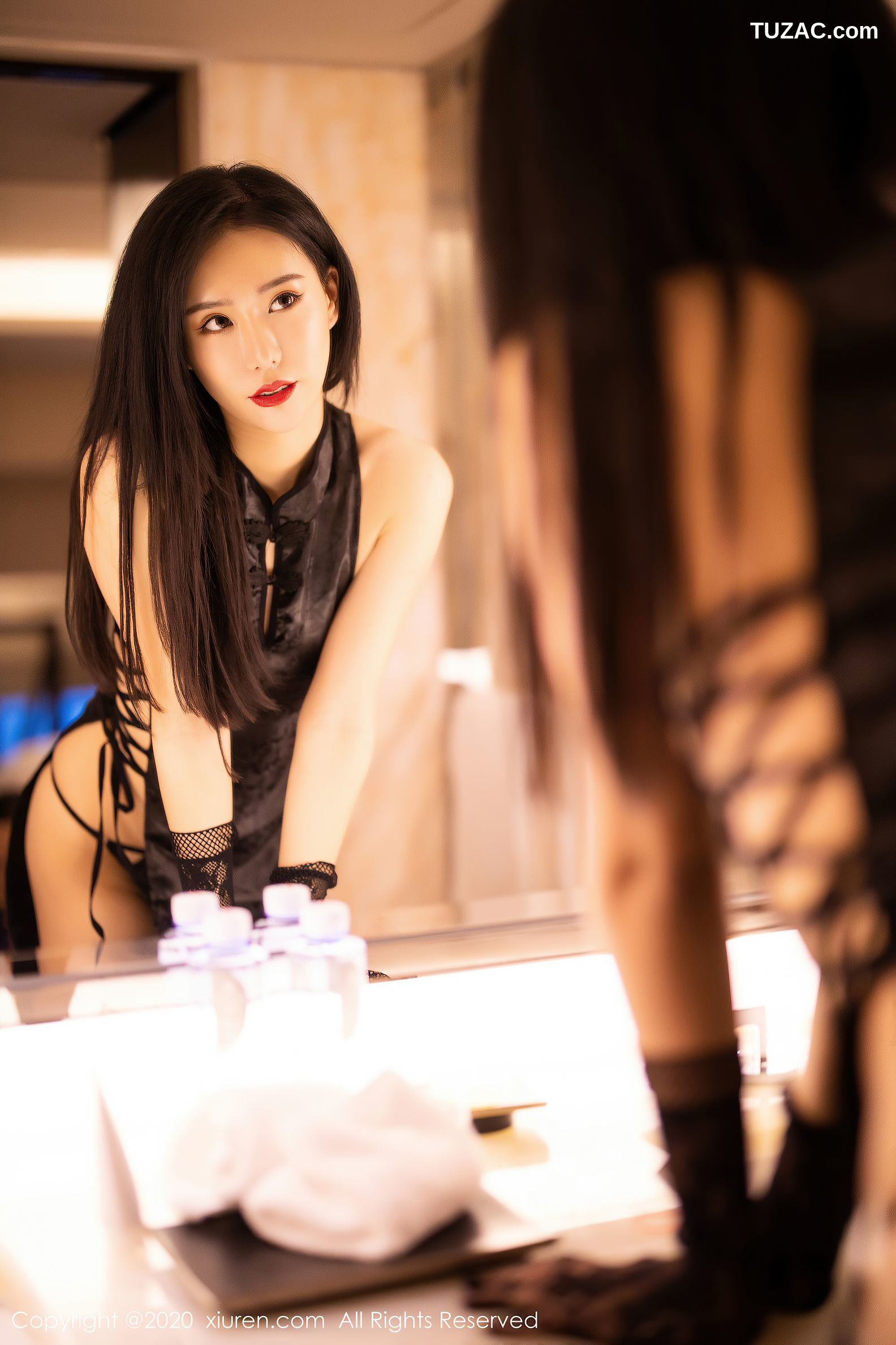 XiuRen秀人网-2331-Baby-《黑色主题内衣极致丝袜美腿系列》-2020.07.15