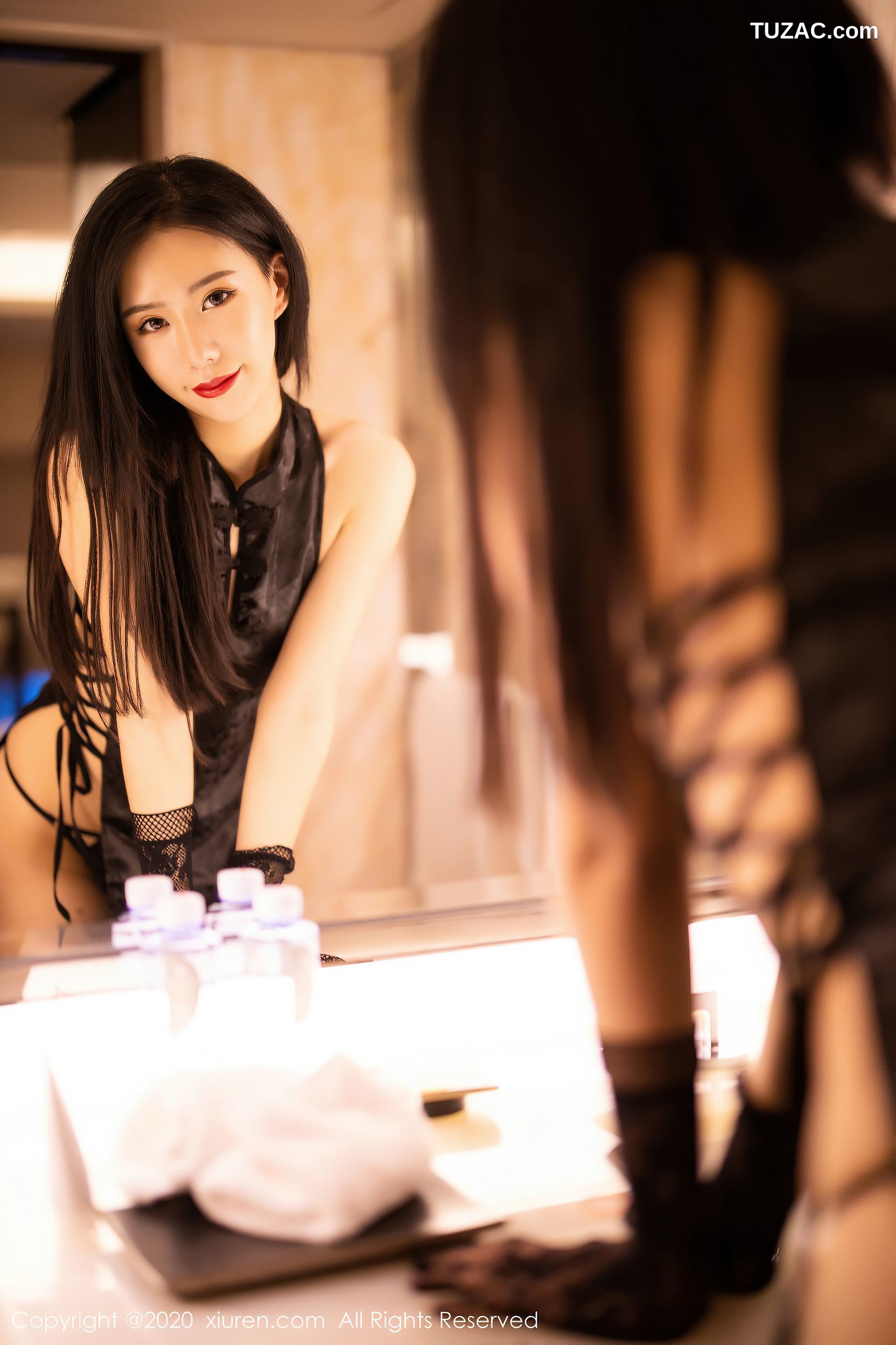 XiuRen秀人网-2331-Baby-《黑色主题内衣极致丝袜美腿系列》-2020.07.15