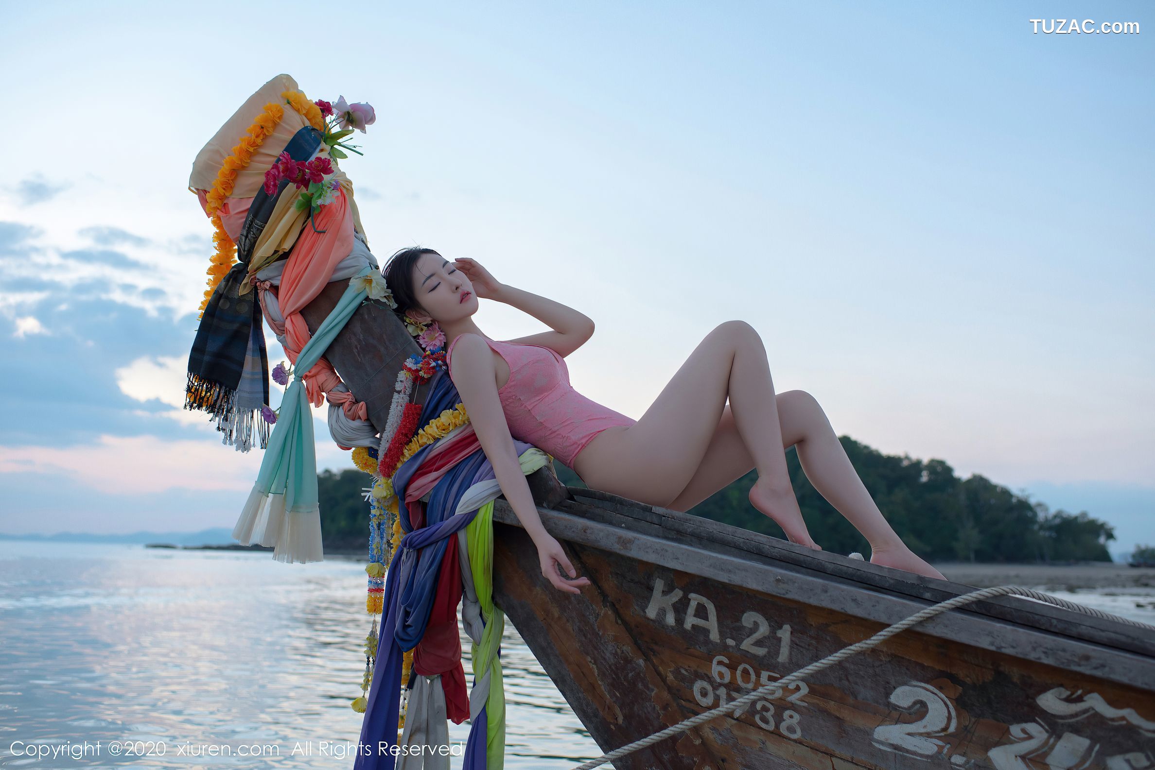 XiuRen秀人网-2340-沈梦瑶-《海边写真》-2020.07.17