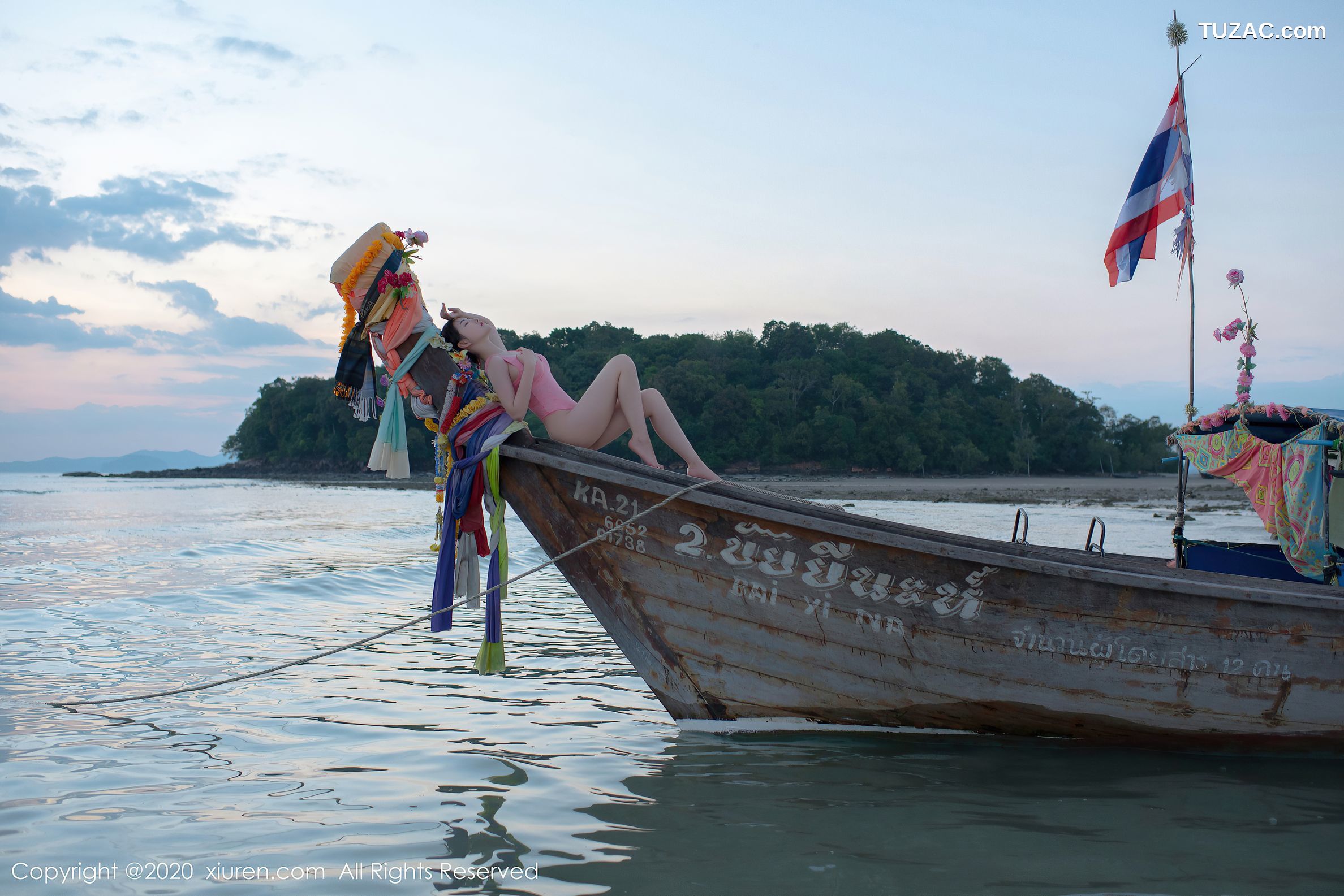 XiuRen秀人网-2340-沈梦瑶-《海边写真》-2020.07.17