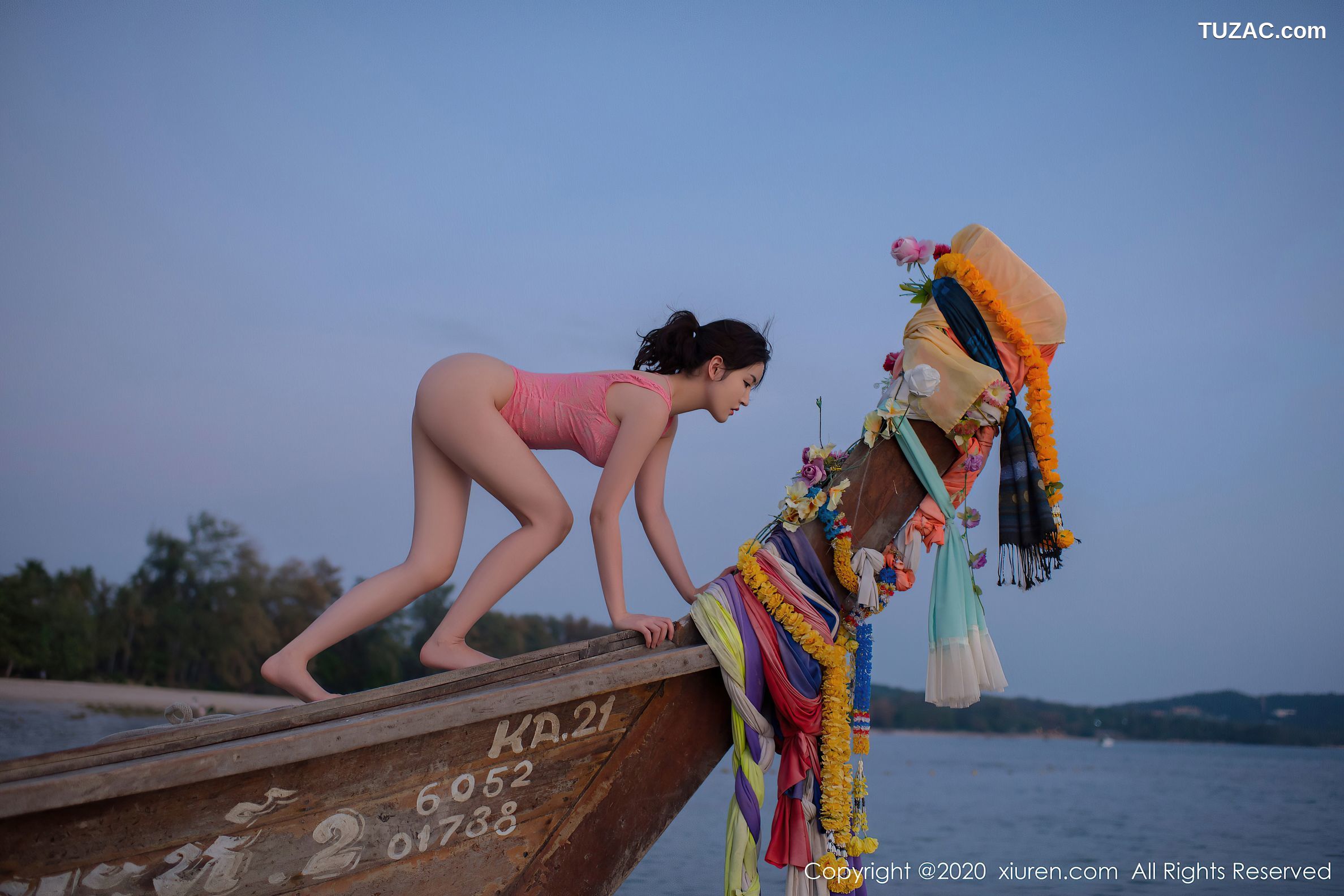 XiuRen秀人网-2340-沈梦瑶-《海边写真》-2020.07.17