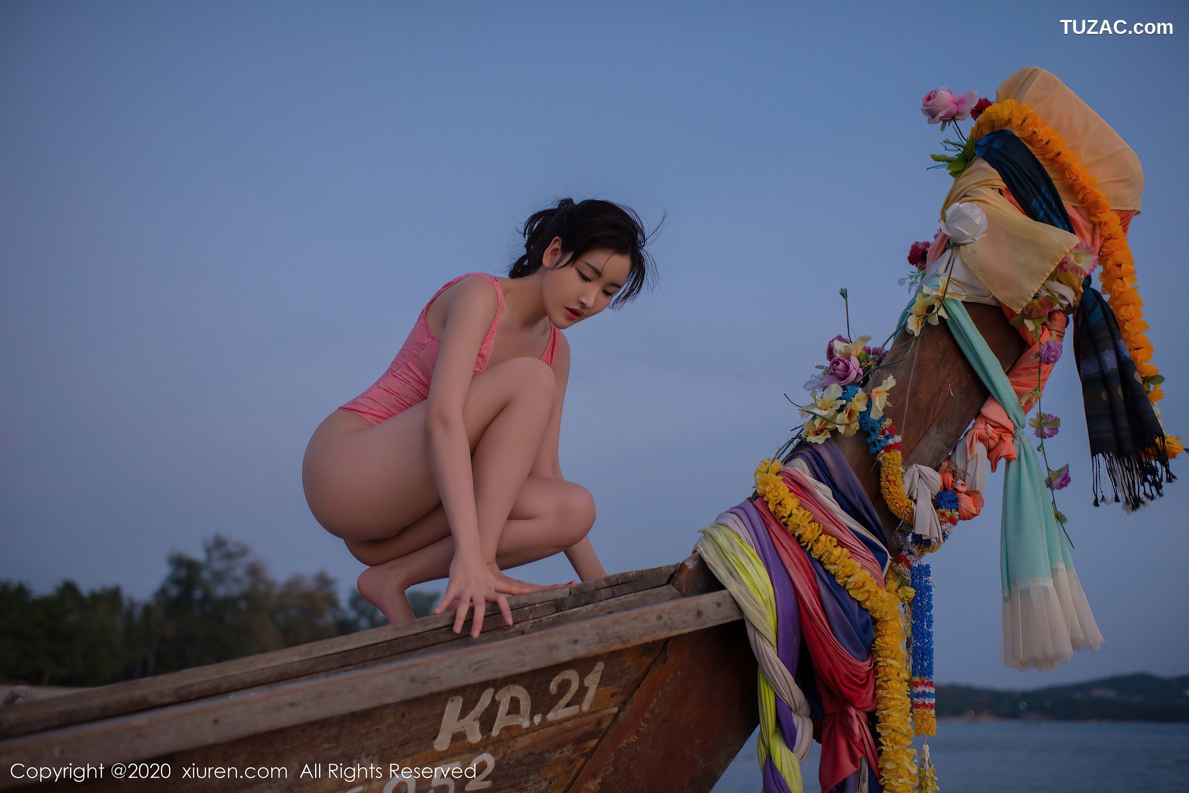 XiuRen秀人网-2340-沈梦瑶-《海边写真》-2020.07.17