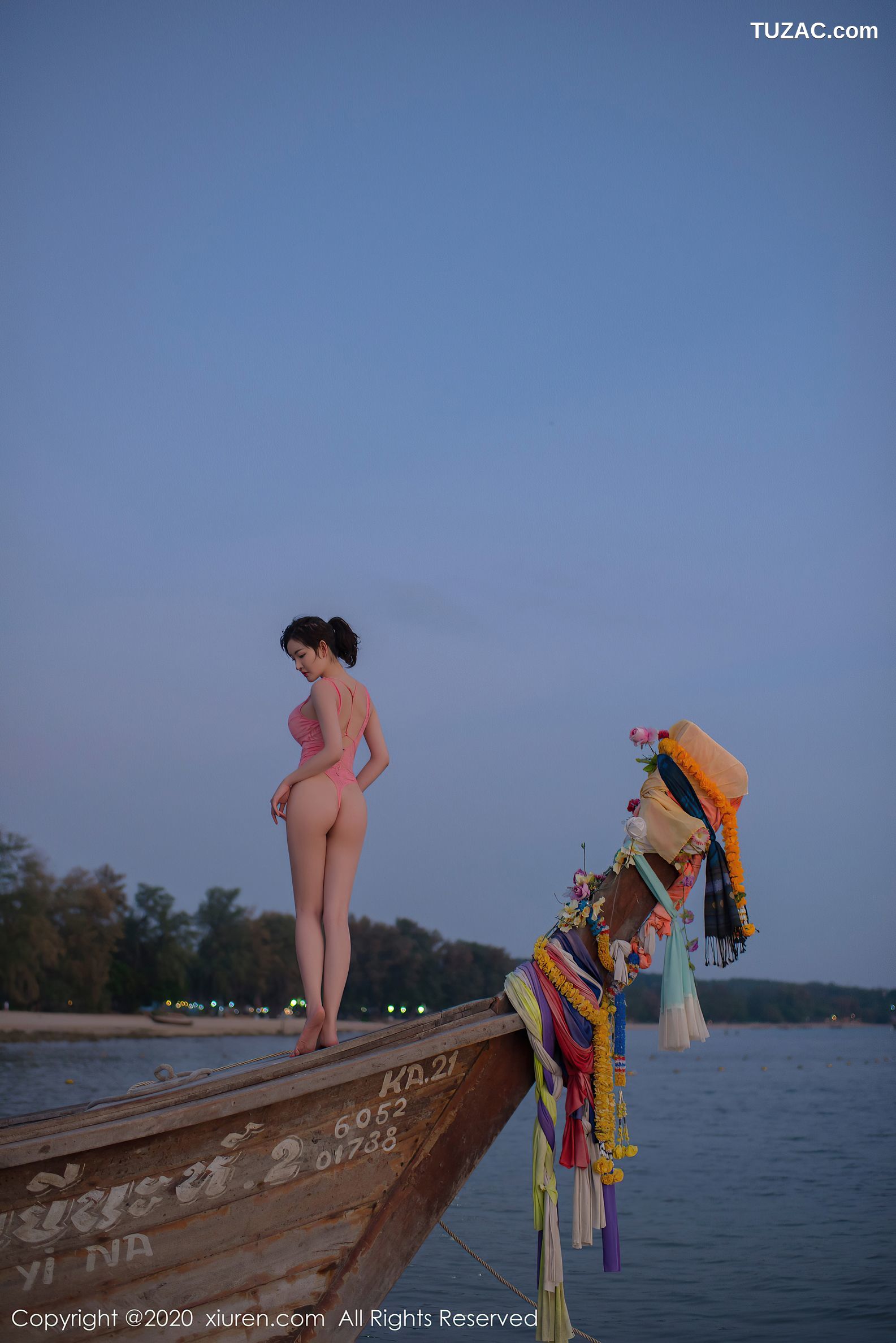 XiuRen秀人网-2340-沈梦瑶-《海边写真》-2020.07.17