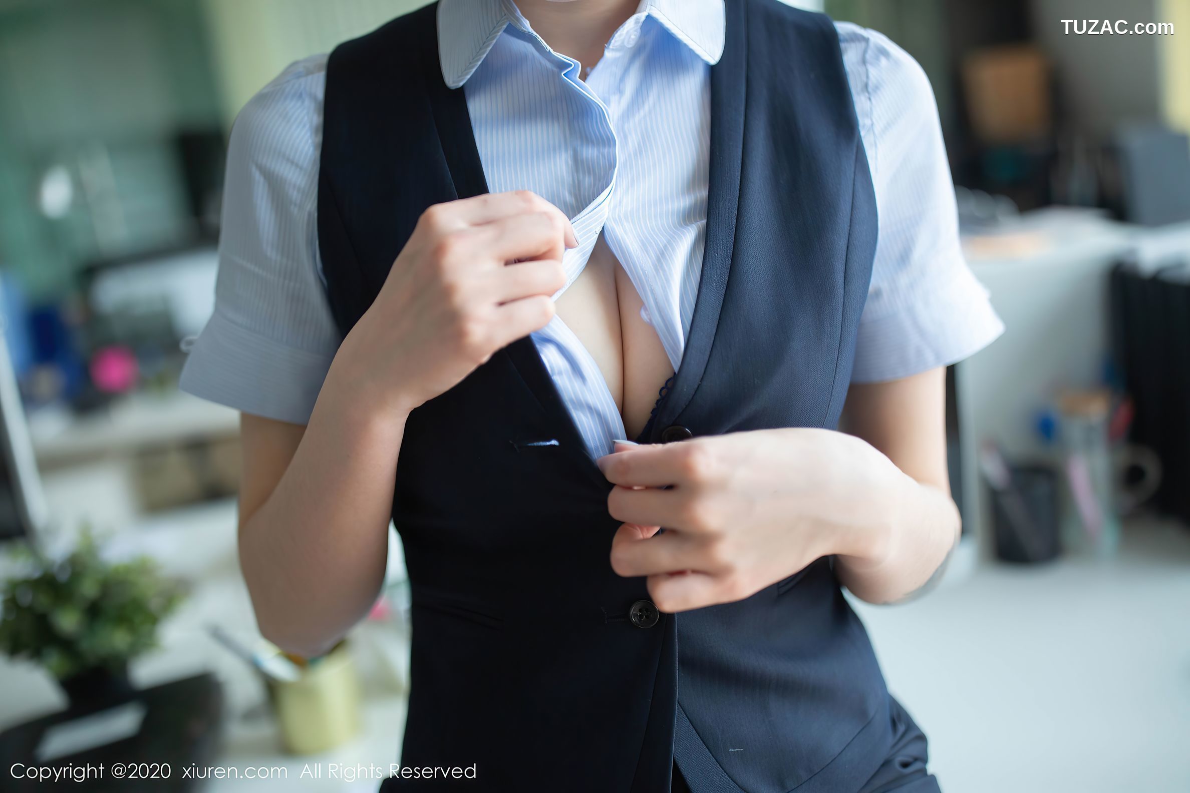 XiuRen秀人网-2398-安然Maleah-《办公室秘书职业制服》-2020.08.03