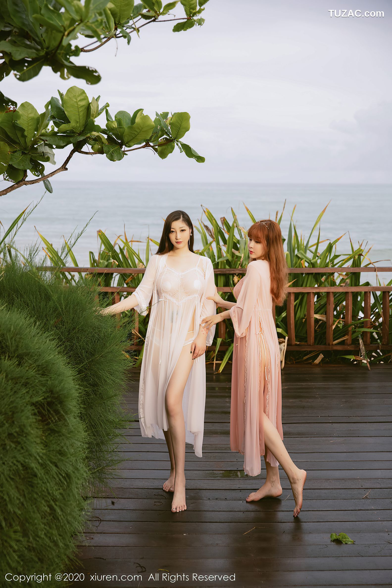 XiuRen秀人网-2444-王雨纯-妲己-《两位佳人》-2020.08.14