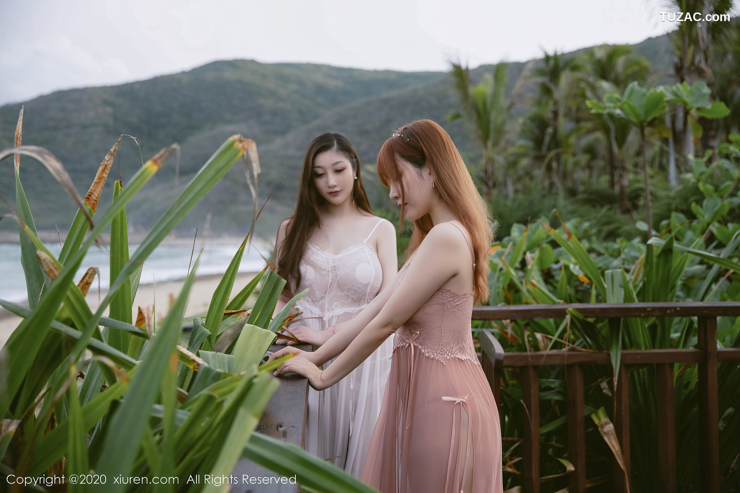 XiuRen秀人网-2444-王雨纯-妲己-《两位佳人》-2020.08.14