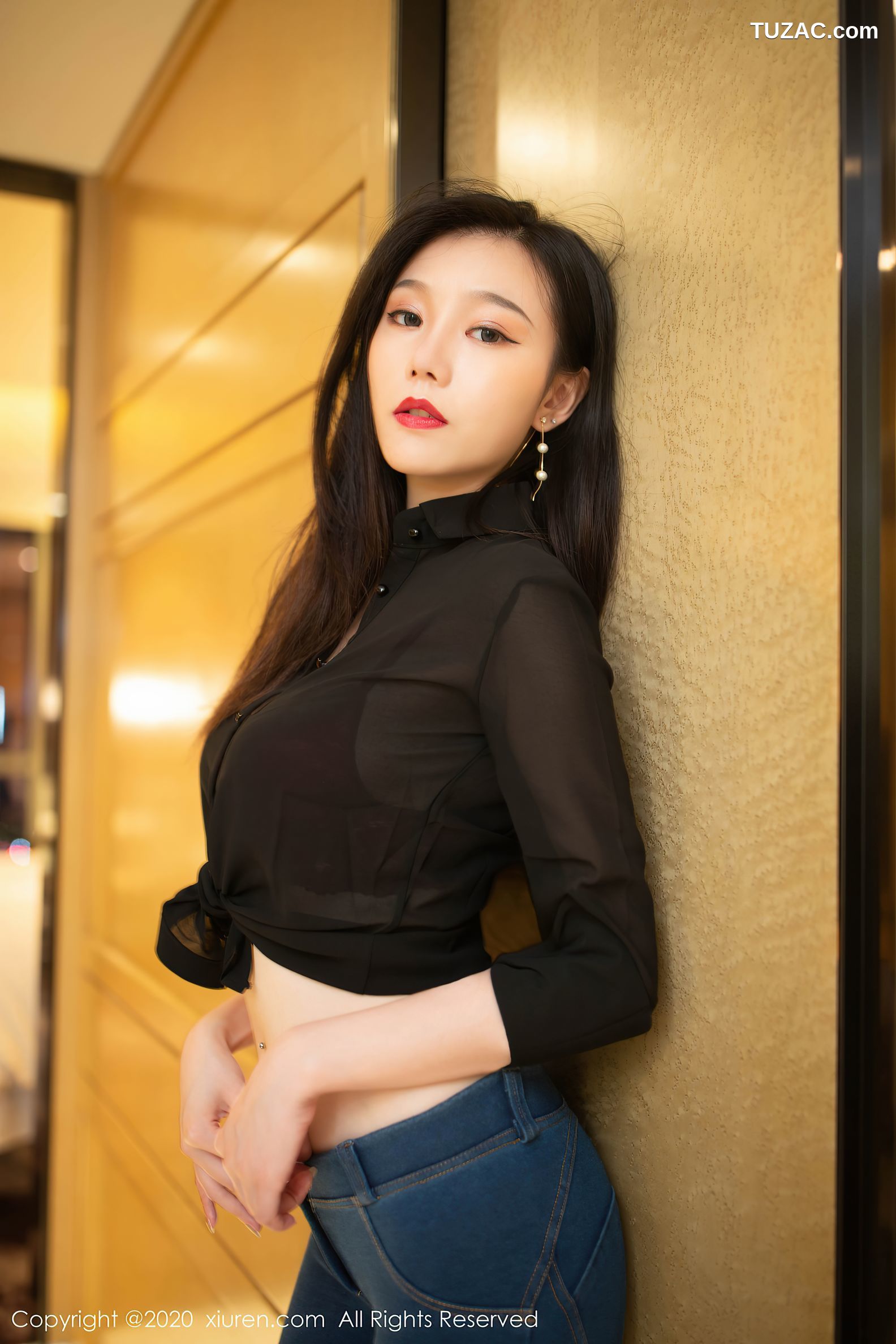 XiuRen秀人网-2540-安然Maleah-《牛仔裤主题写真》-2020.09.08