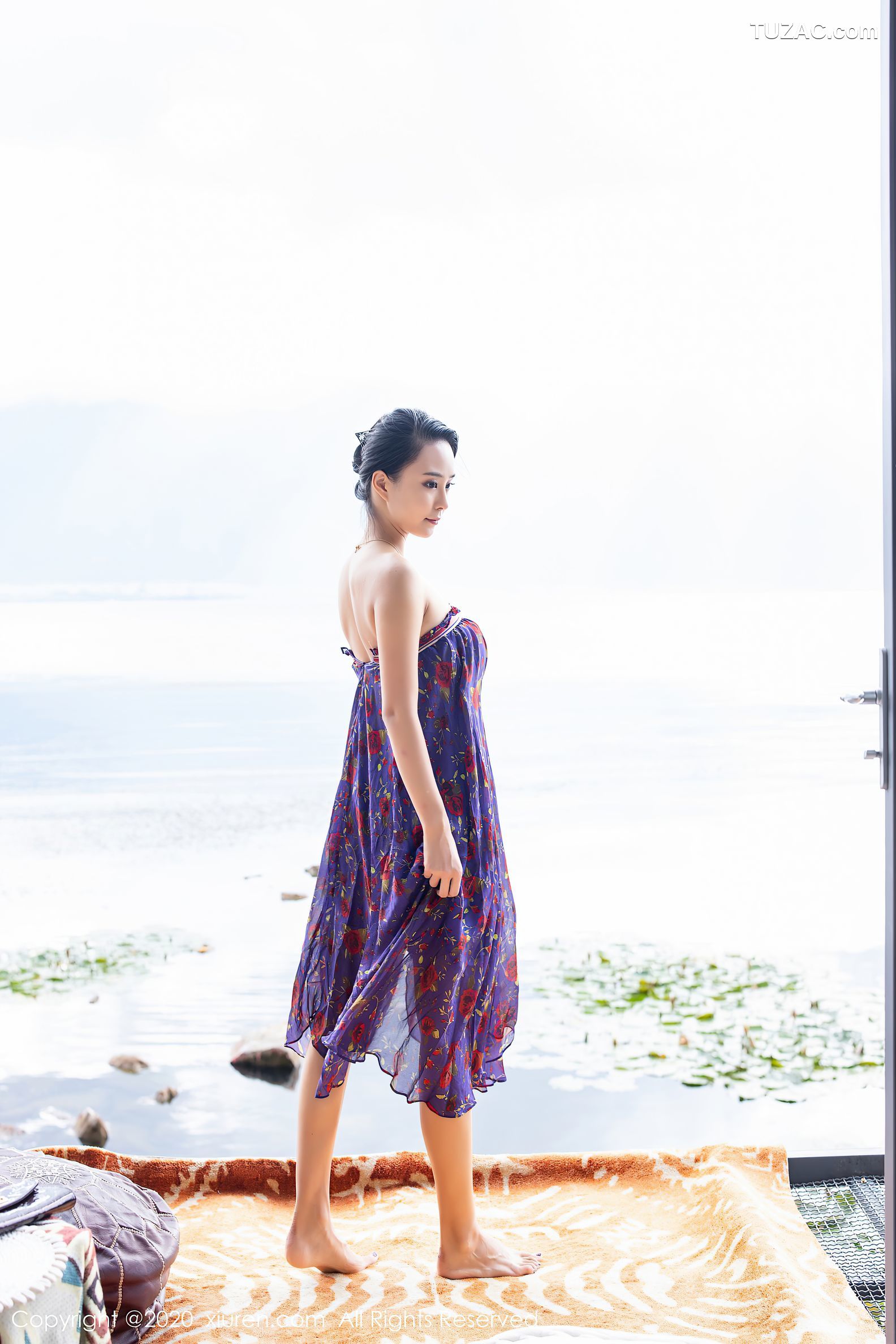 XiuRen秀人网-2544-蓝夏Akasha-《丝足美腿极致呈现》-2020.09.09