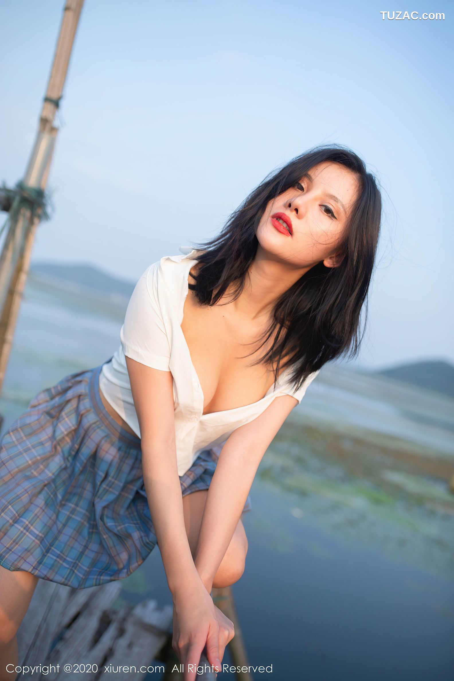 XiuRen秀人网-2558-就是阿朱啊-渔村主题写真-2020.09.14