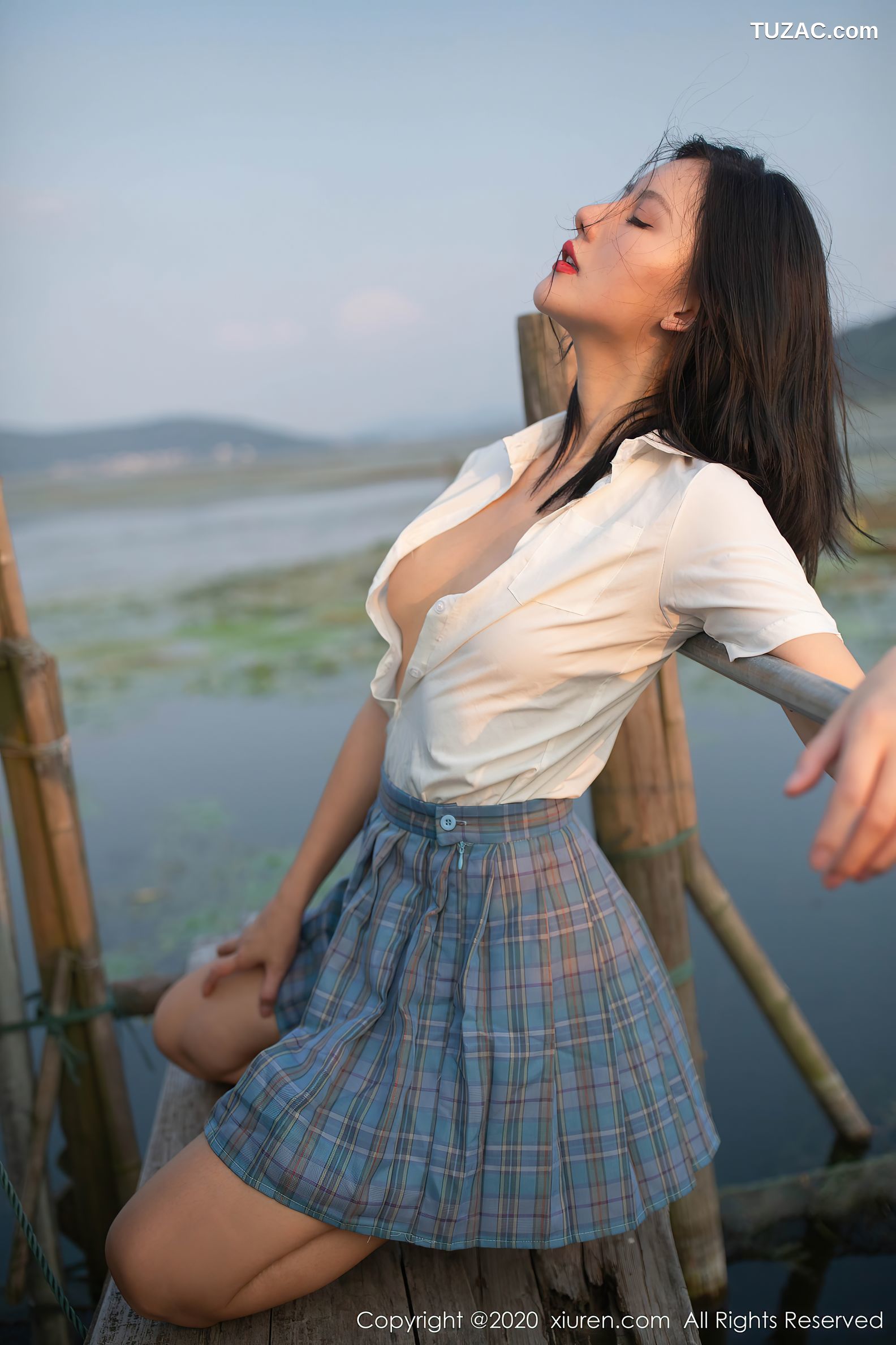 XiuRen秀人网-2558-就是阿朱啊-渔村主题写真-2020.09.14