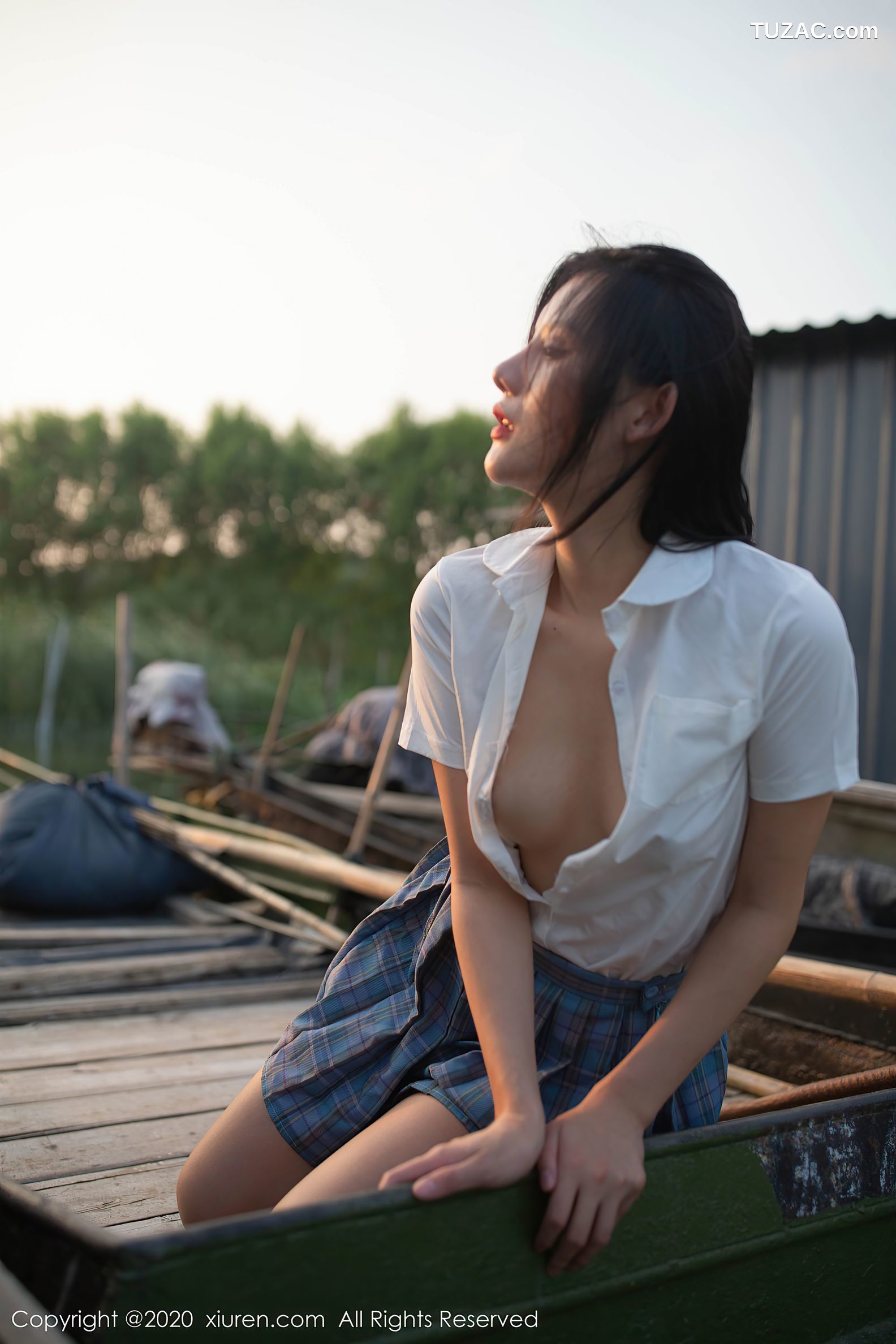 XiuRen秀人网-2558-就是阿朱啊-渔村主题写真-2020.09.14