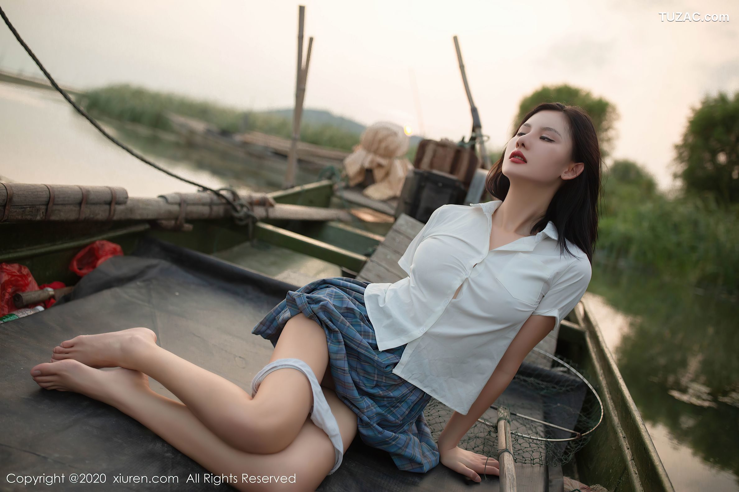 XiuRen秀人网-2558-就是阿朱啊-渔村主题写真-2020.09.14