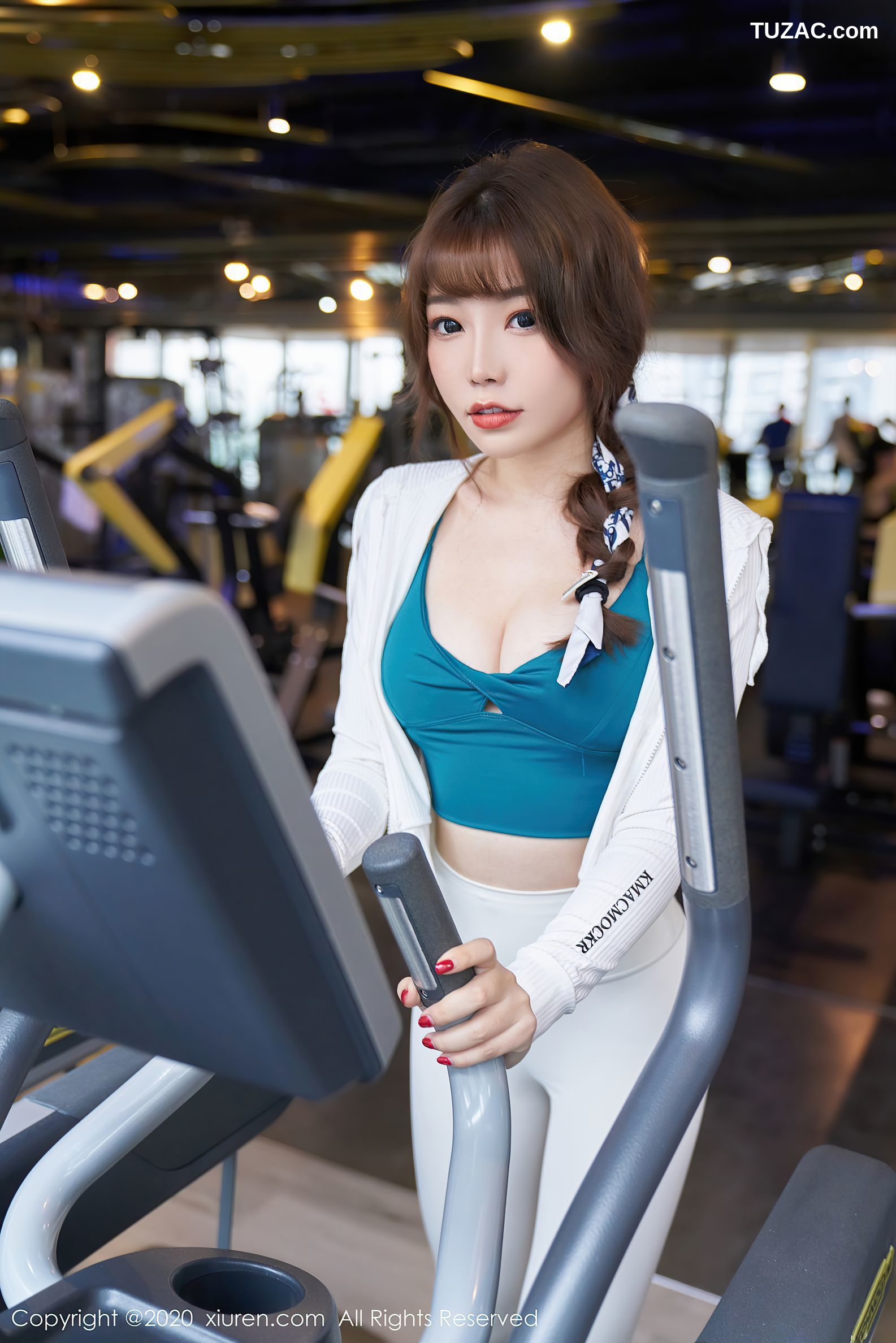 XiuRen秀人网-2589-芝芝-《健身房主题系列》-2020.09.22