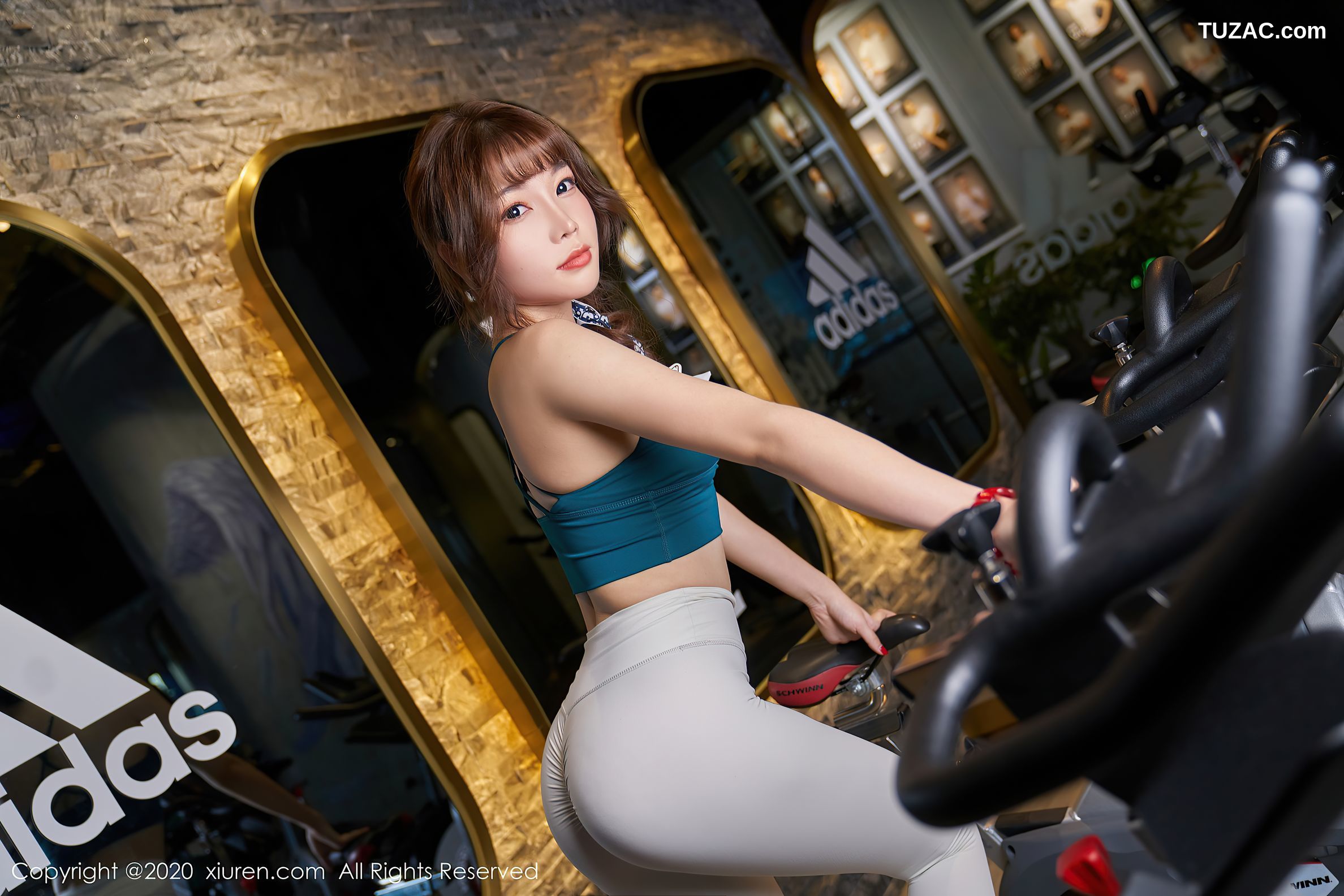 XiuRen秀人网-2589-芝芝-《健身房主题系列》-2020.09.22
