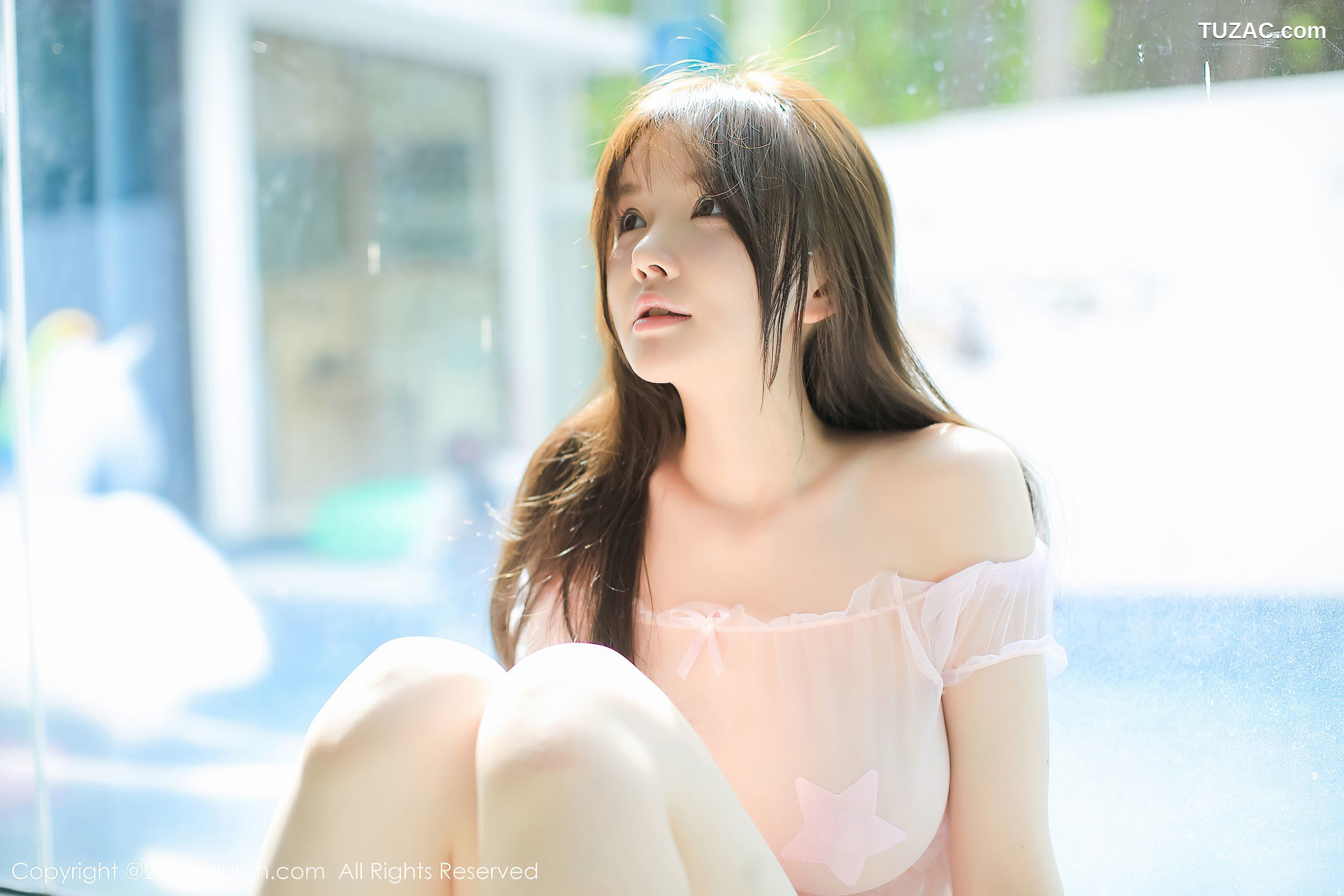 XiuRen秀人网-2602-糯美子-《粉色主题的轻薄服饰》-2020.09.25