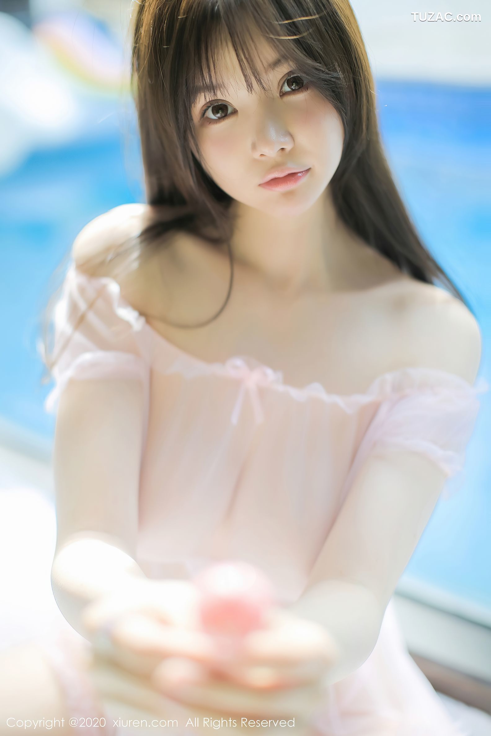 XiuRen秀人网-2602-糯美子-《粉色主题的轻薄服饰》-2020.09.25