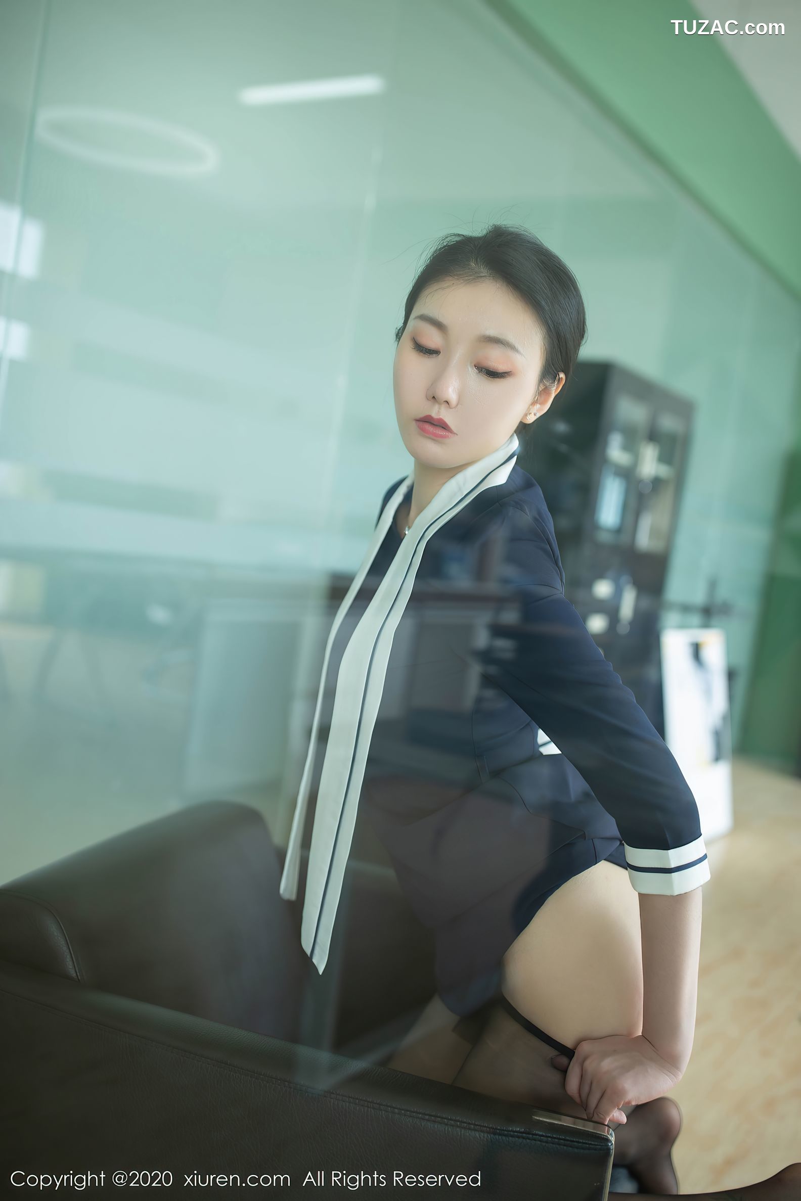 XiuRen秀人网-2614-安然Maleah-《职场老板主题写真》-2020.09.28