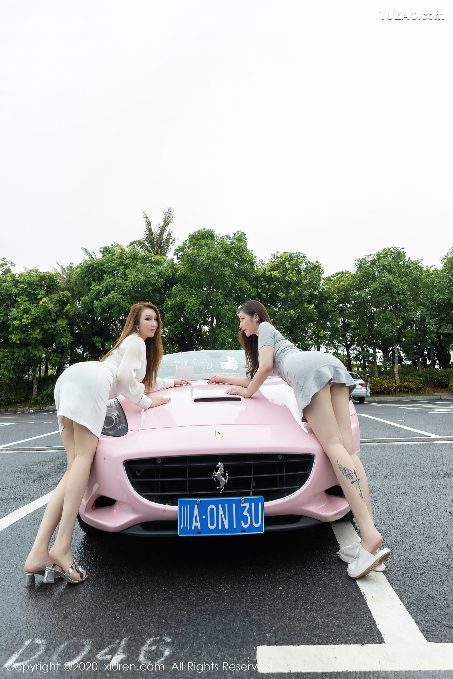 XiuRen秀人网-2641-尤妮丝-妲己-《香车美人主题系列》-2020.10.12