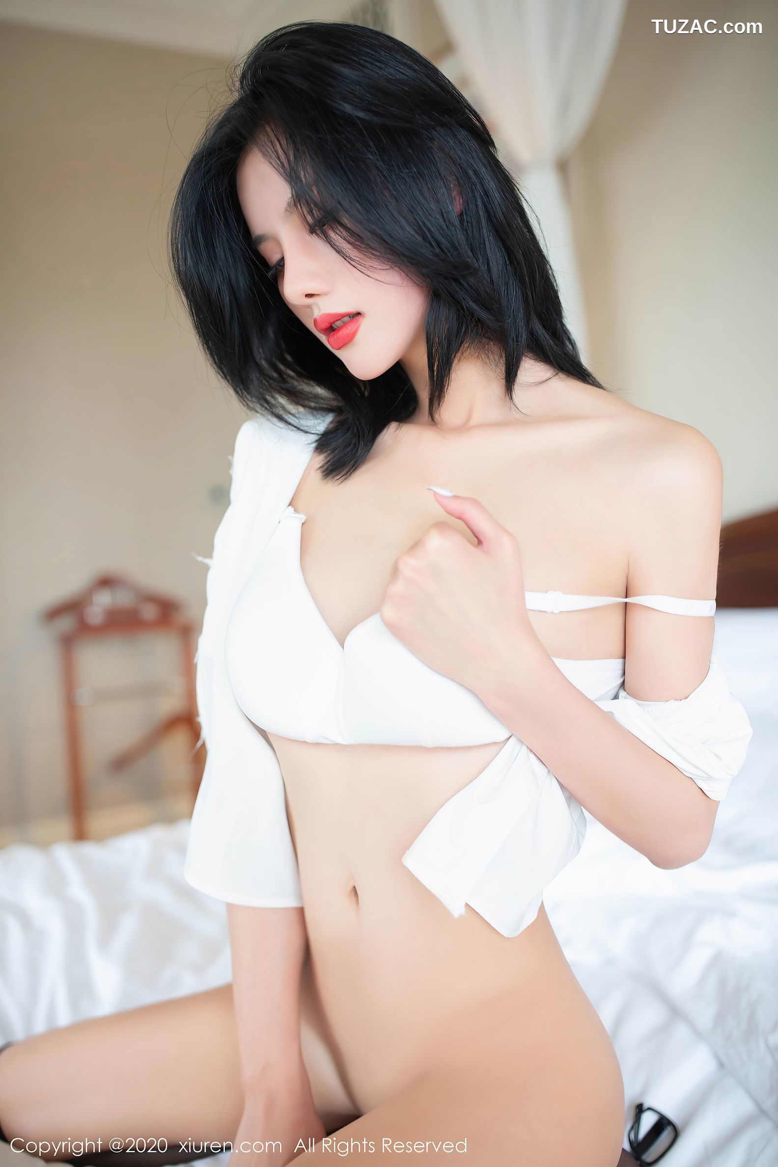 XiuRen秀人网-2658-就是阿朱啊-《家访老师主题写真》-2020.10.15