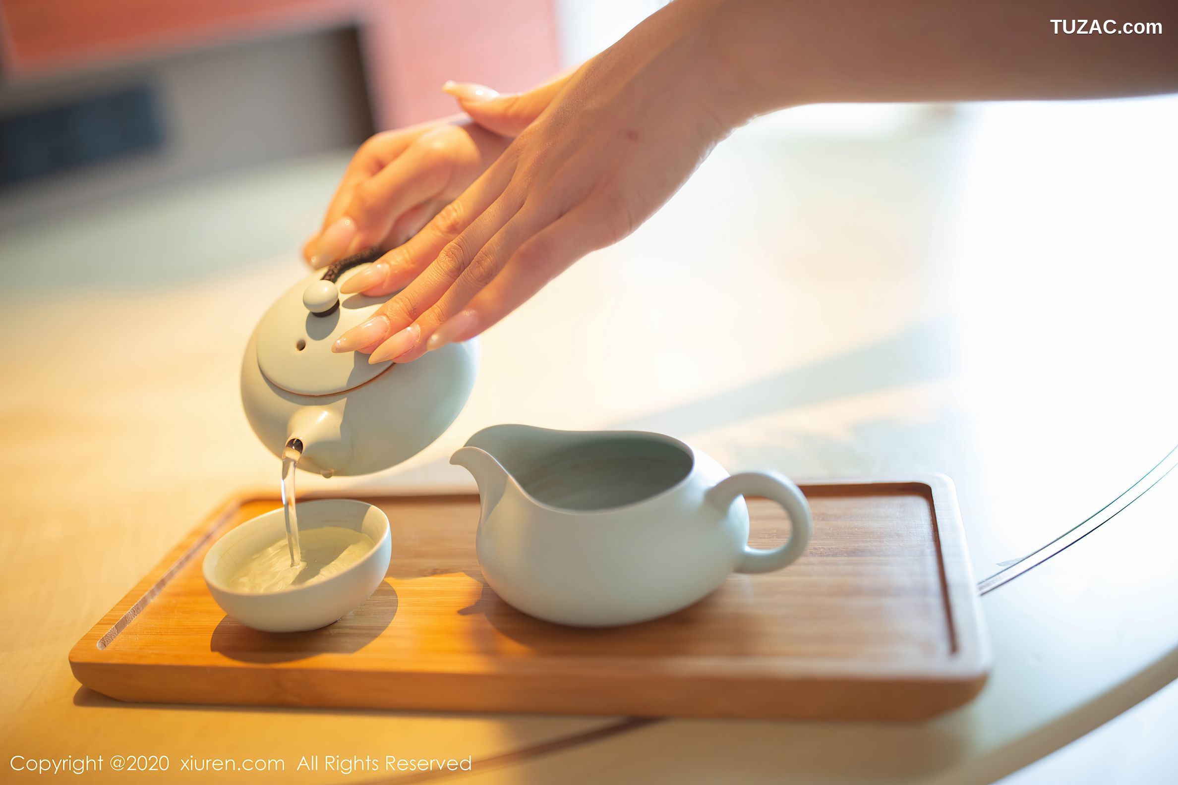 XiuRen秀人网-2678-陈小喵-《茶艺师主题系列》-2020.10.20
