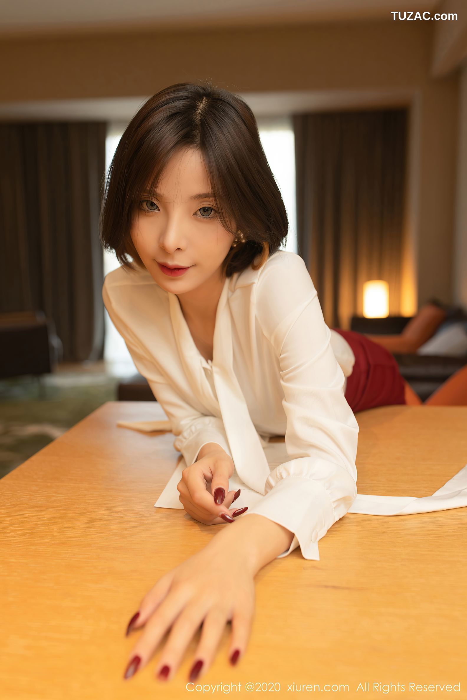 XiuRen秀人网-2835-陈小喵-《演员招募主题系列》-2020.11.27