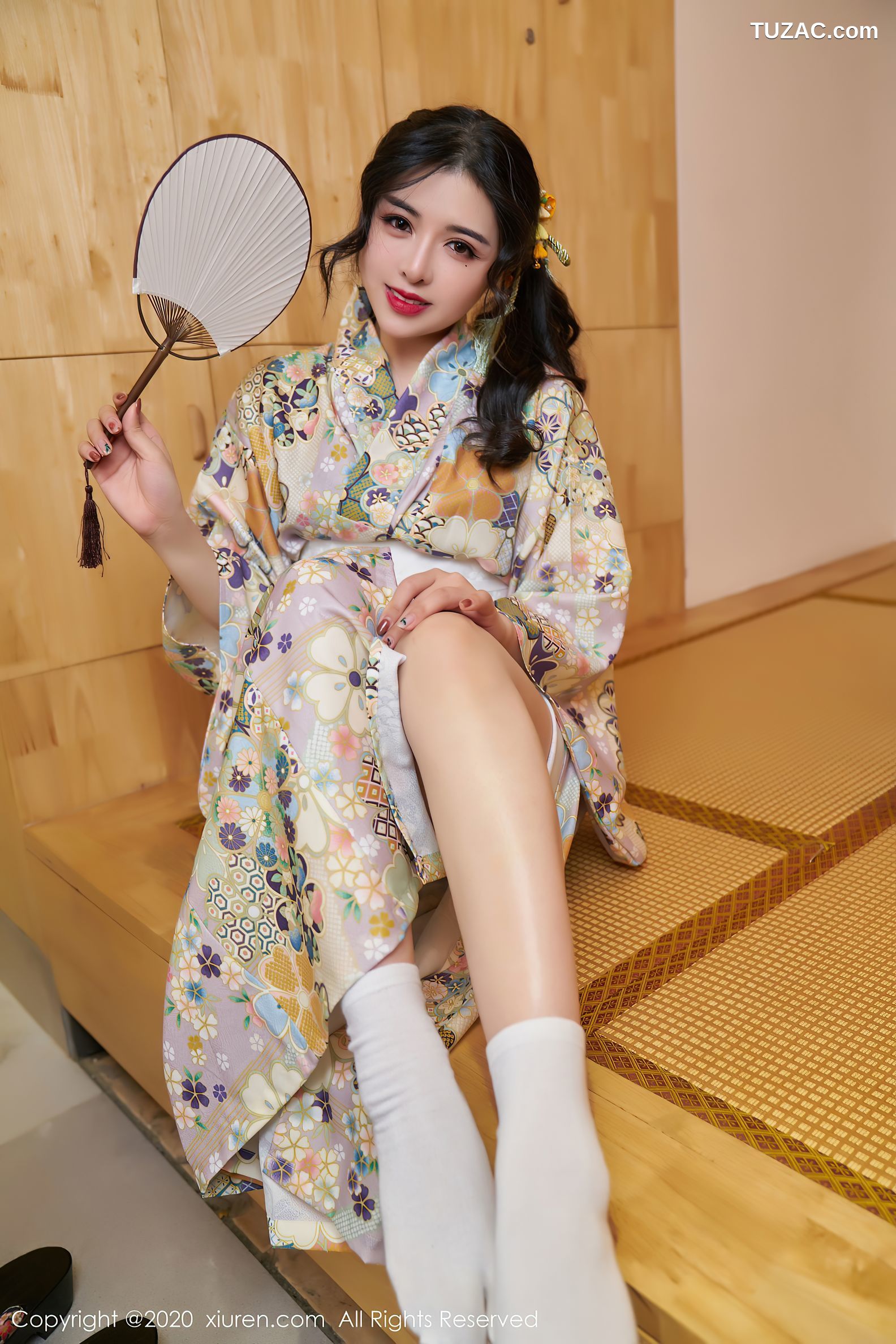 XiuRen秀人网-2853-韩静安-《和服轻裹曼妙娇躯》-2020.12.03