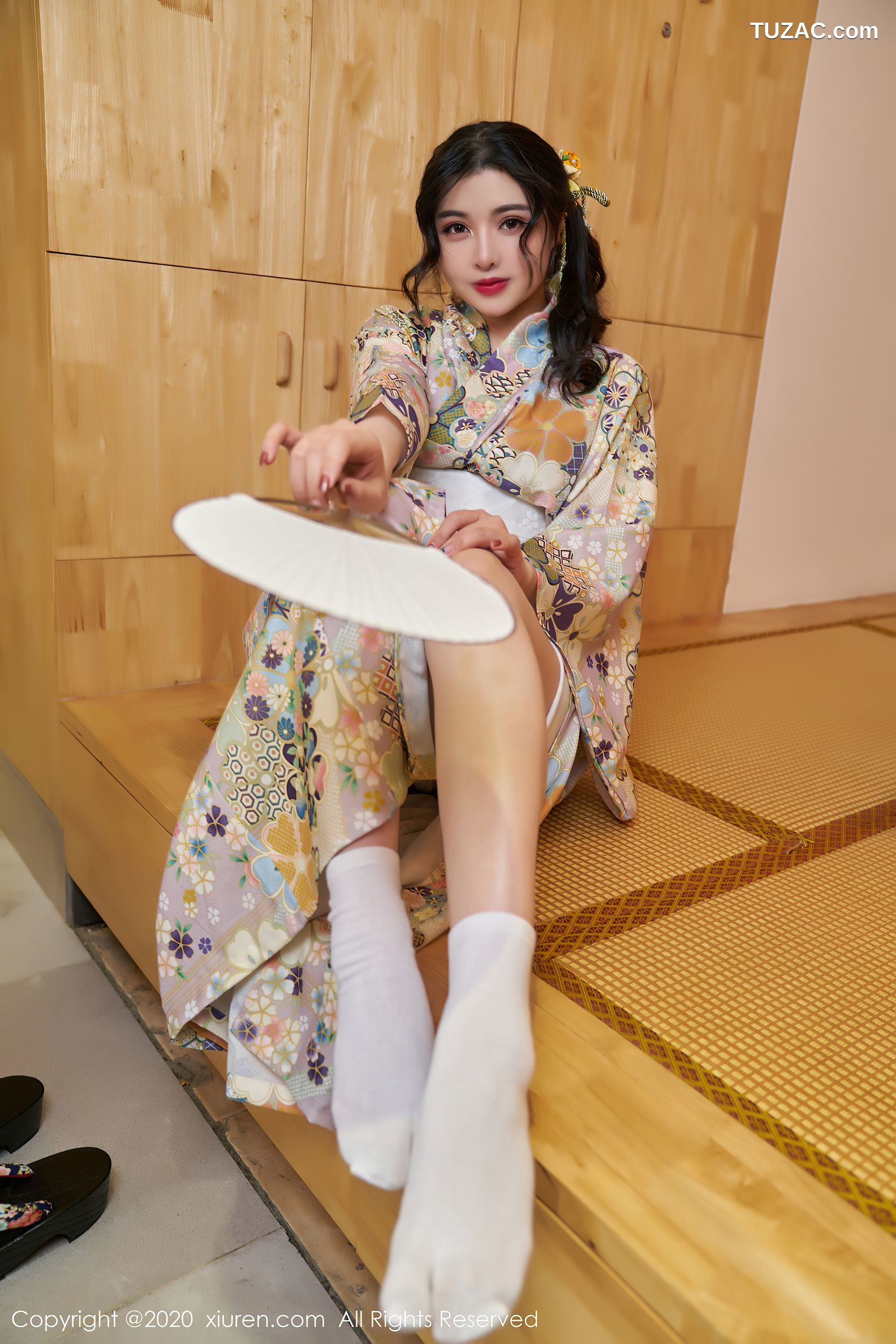 XiuRen秀人网-2853-韩静安-《和服轻裹曼妙娇躯》-2020.12.03