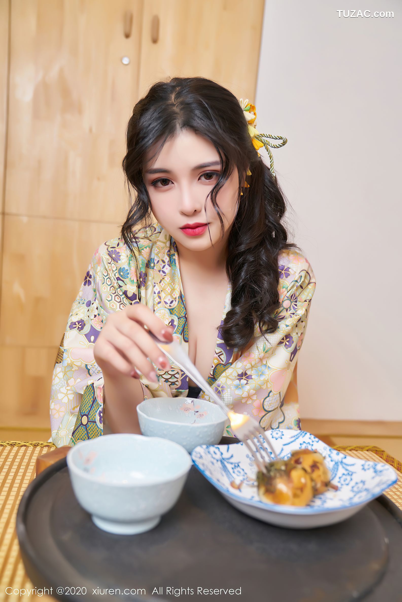 XiuRen秀人网-2853-韩静安-《和服轻裹曼妙娇躯》-2020.12.03