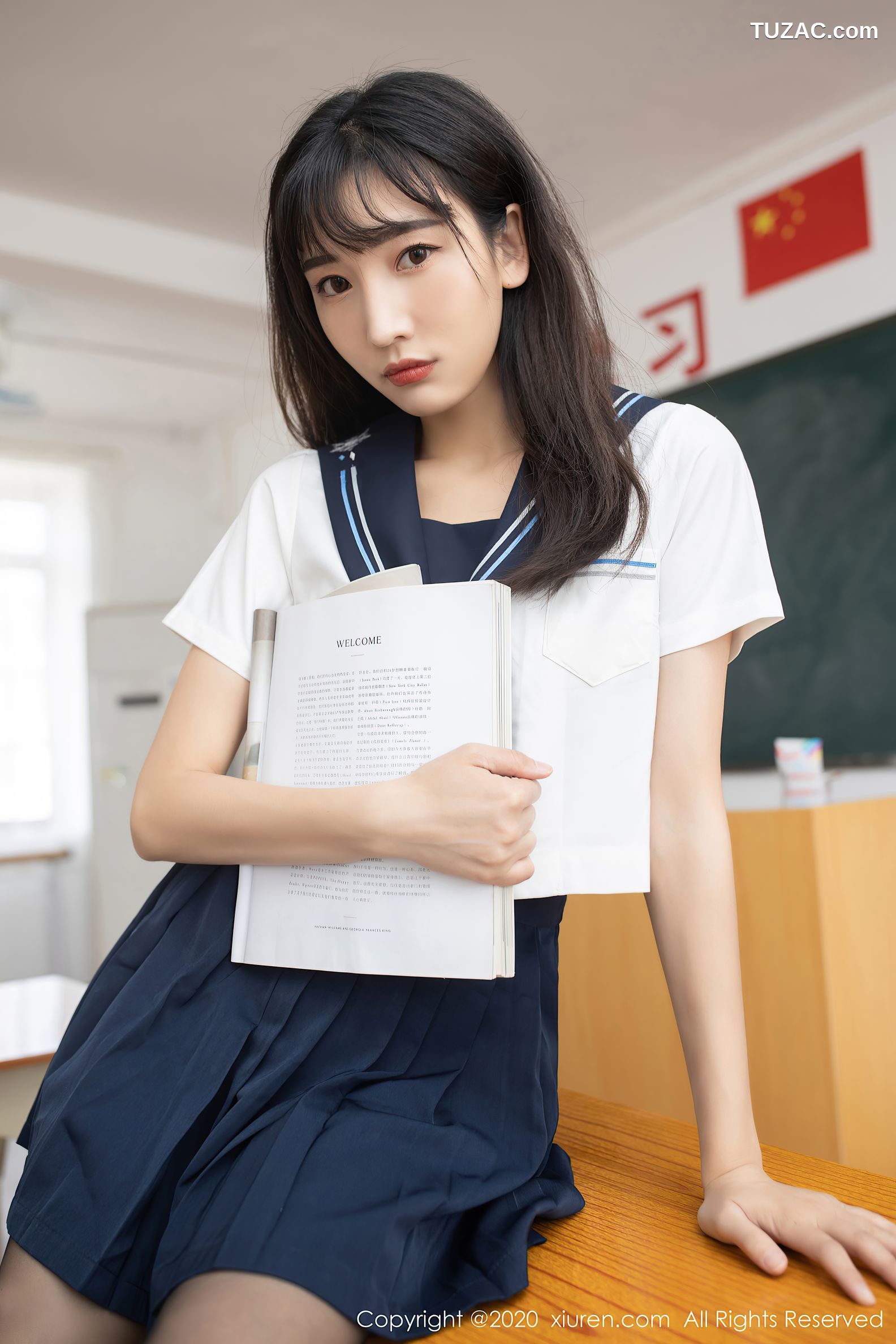 XiuRen秀人网-2856-陆萱萱-《逃学威龙剧情主题写真》-2020.12.03