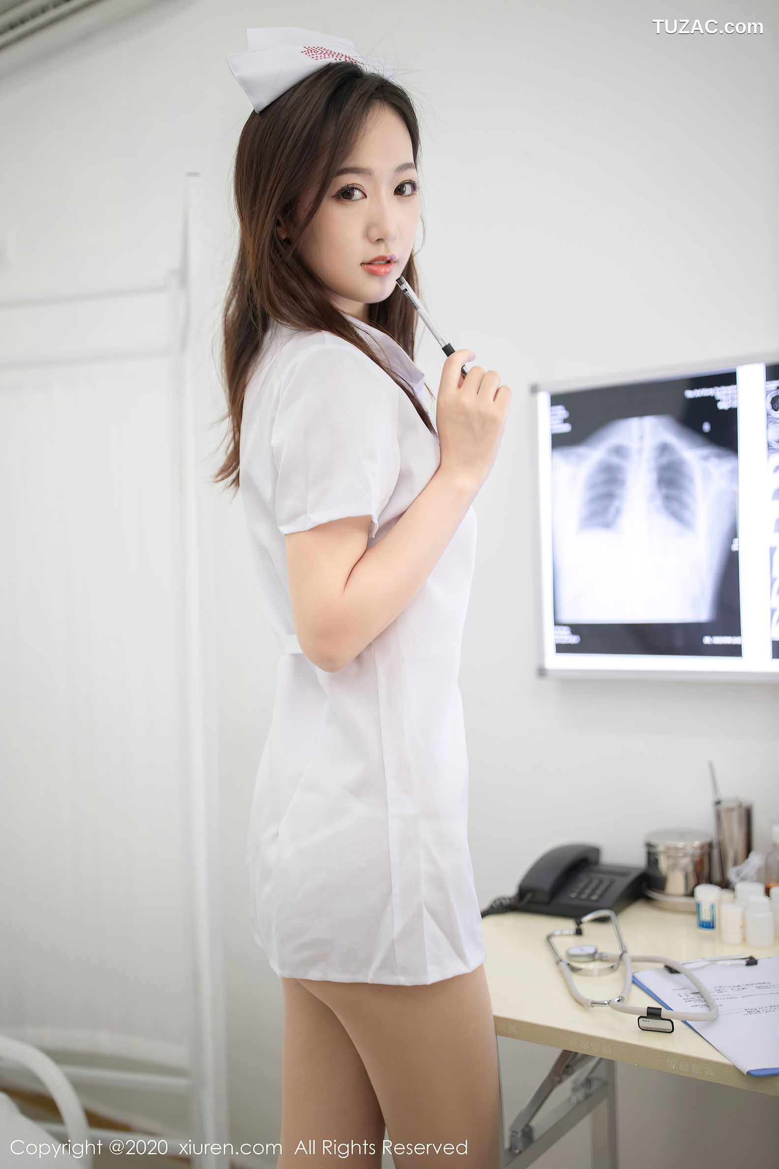 XiuRen秀人网-2893-唐安琪-《护士打针主题系列》-2020.12.14