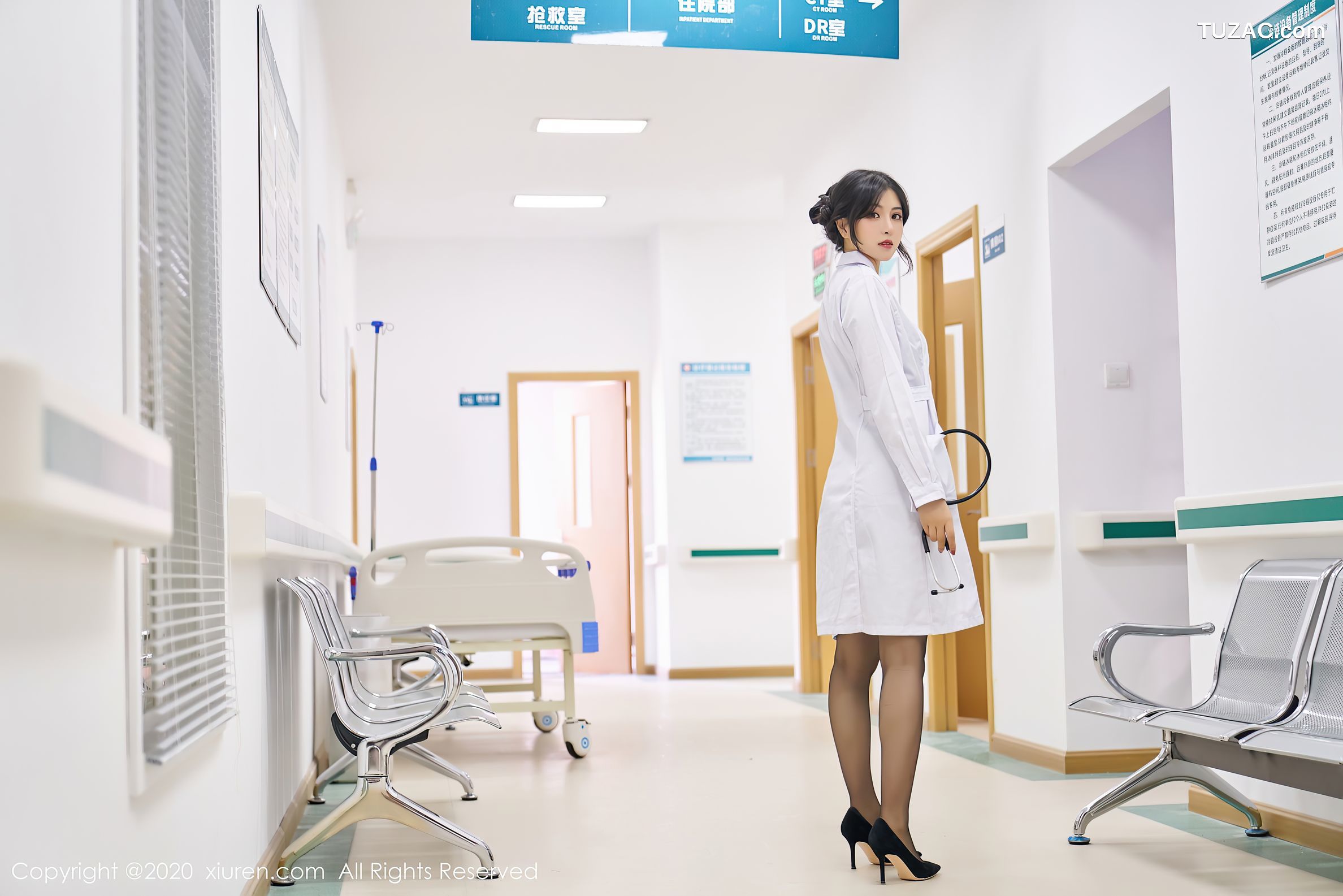 XiuRen秀人网-2925-韩静安-《护士职业装主题系列》-2020.12.22