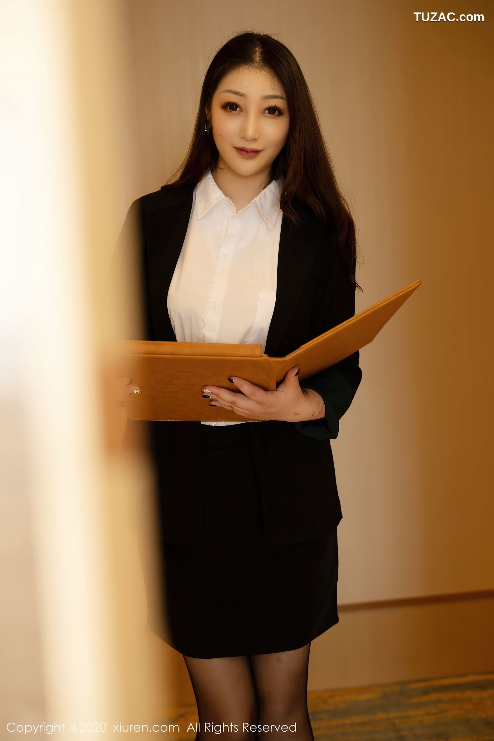 XiuRen秀人网-2937-妲己-《黑色职场制服》-2020.12.24