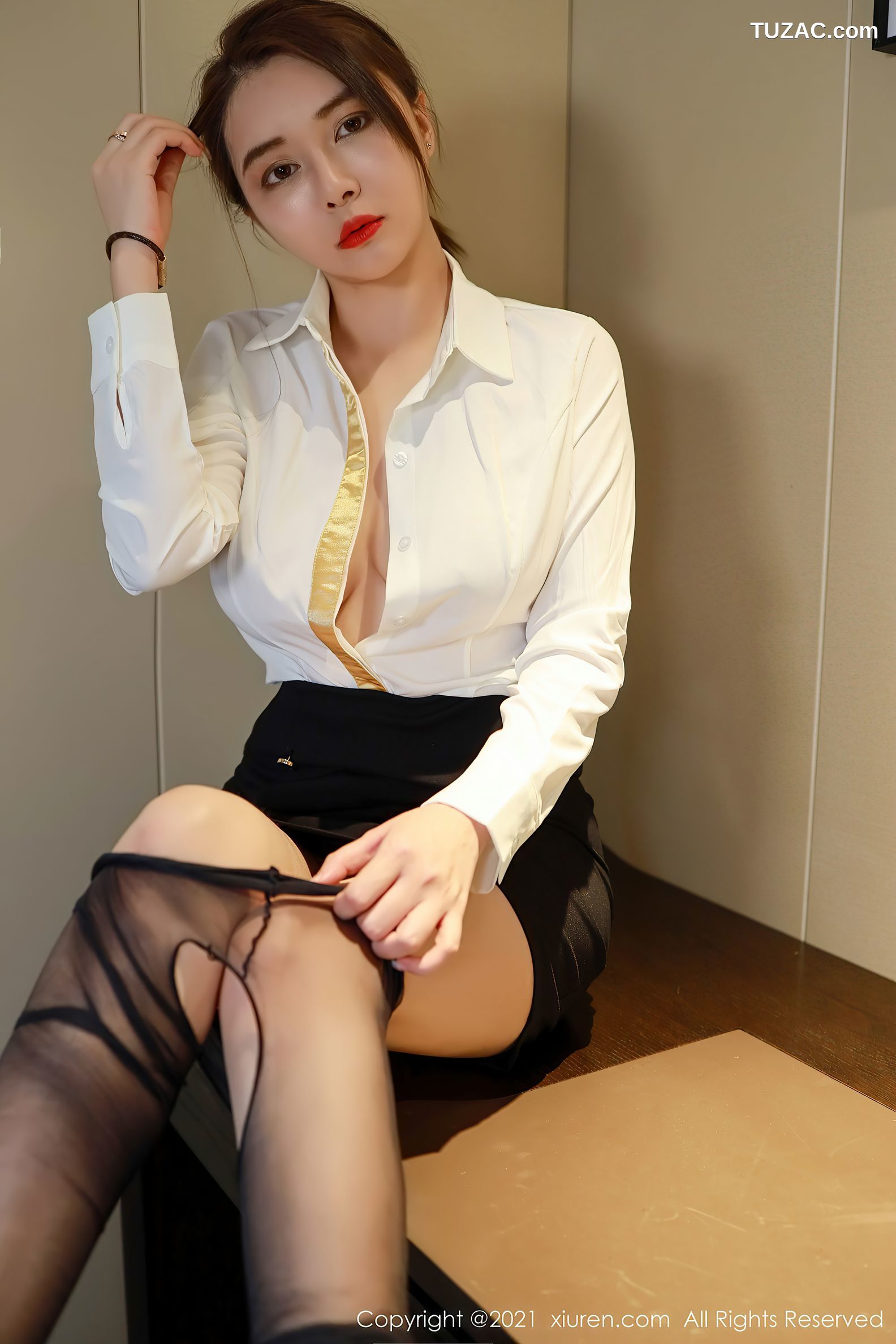 XiuRen秀人网-2965-凯竹-廿十-《典雅的职场OL职业装》-2021.01.04