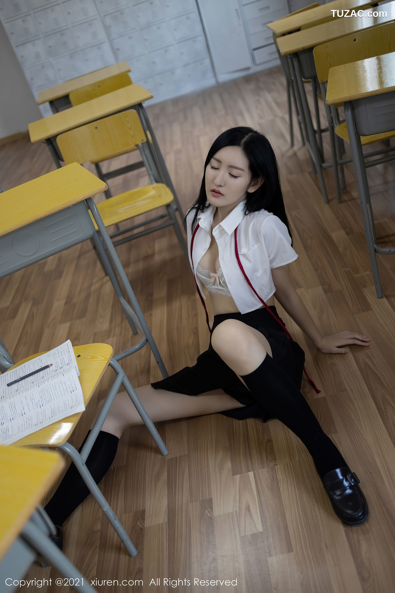 XiuRen秀人网-2970-沈梦瑶-《不良学生主题》-2021.01.05