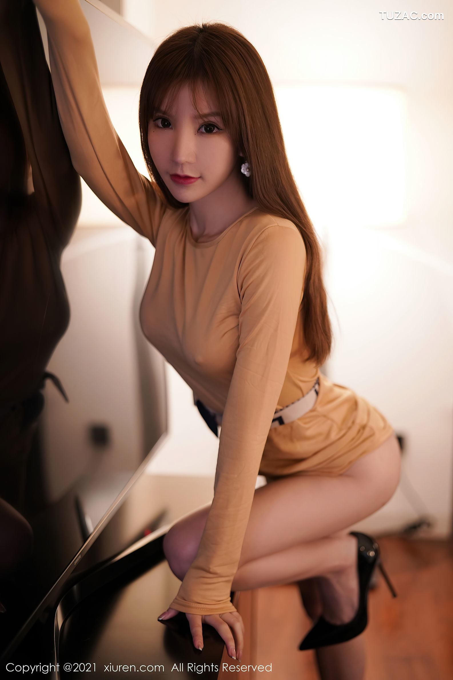 XiuRen秀人网-3005-周于希Sandy-浴室中真空连身-2021.01.14