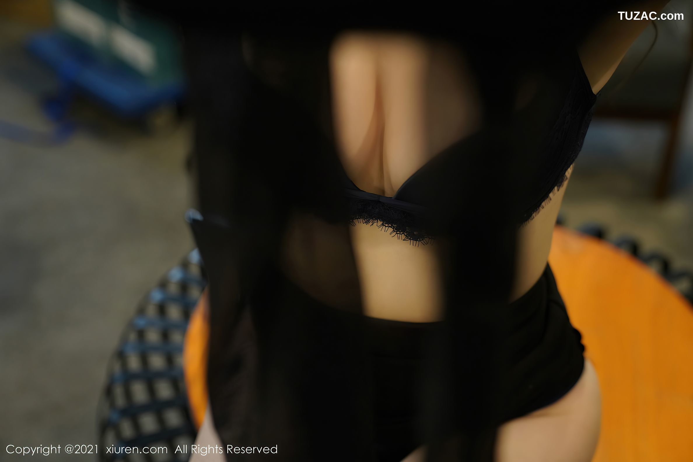 XiuRen秀人网-3203-周于希Sandy-消防培训剧情主题-灰衬衣黑色内衣-2021.03.15