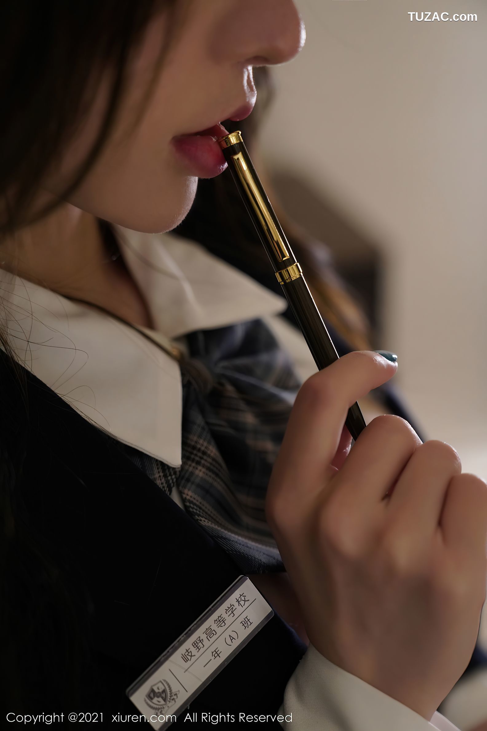 XiuRen秀人网-3247-周于希Sandy-校园制服捆绑主题-2021.03.26