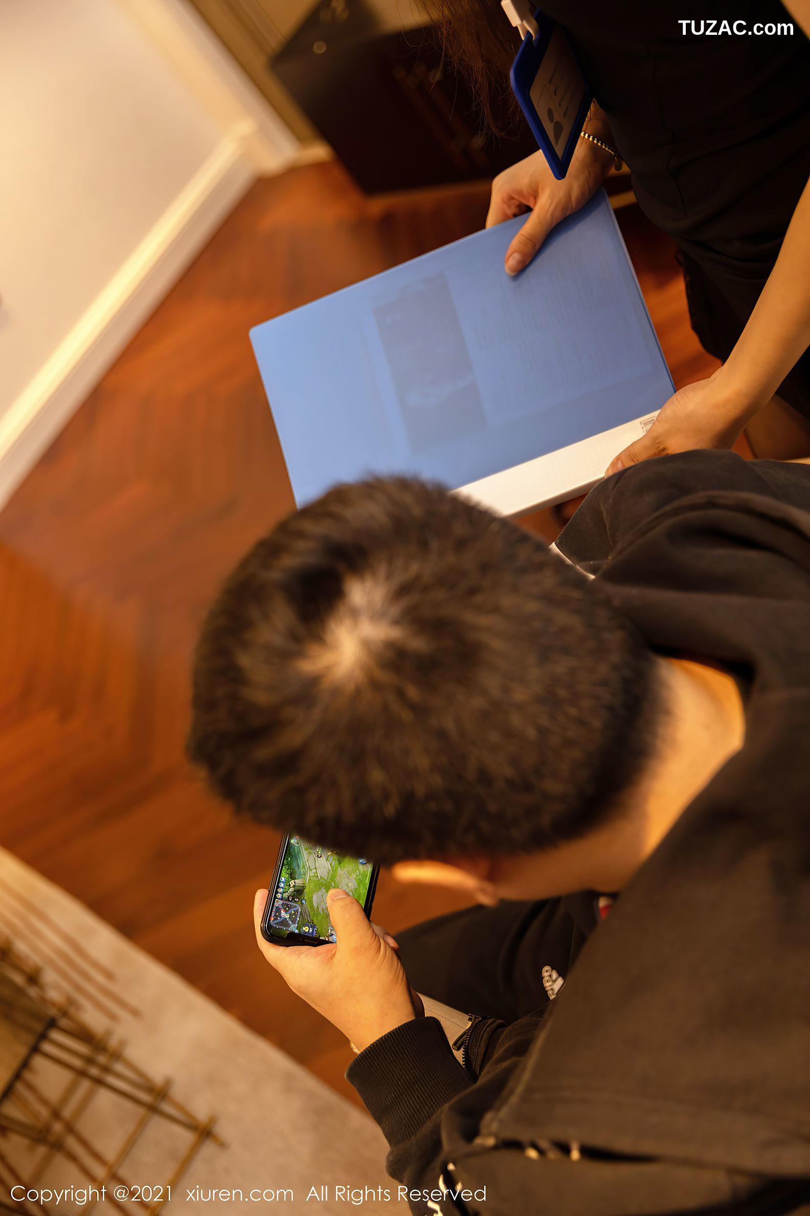 XiuRen秀人网-3294-心妍小公主-秘书剧情主题黑丝裤袜-2021.04.12