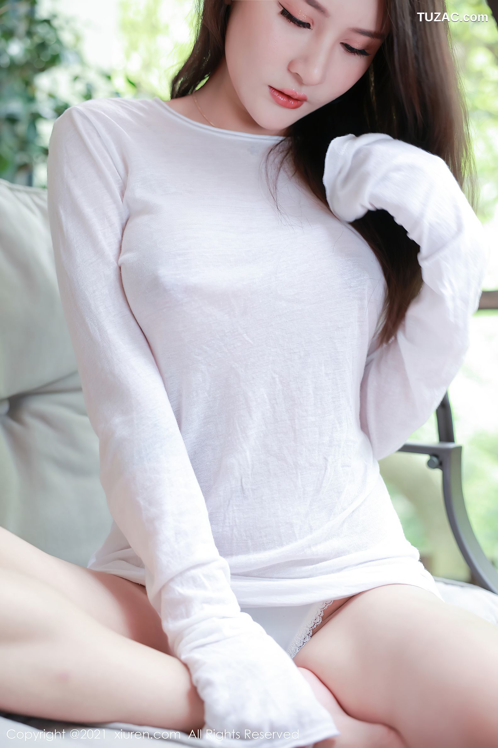 XiuRen秀人网-3353-Emily顾奈奈-通透服饰-淋漓湿身-2021.04.27