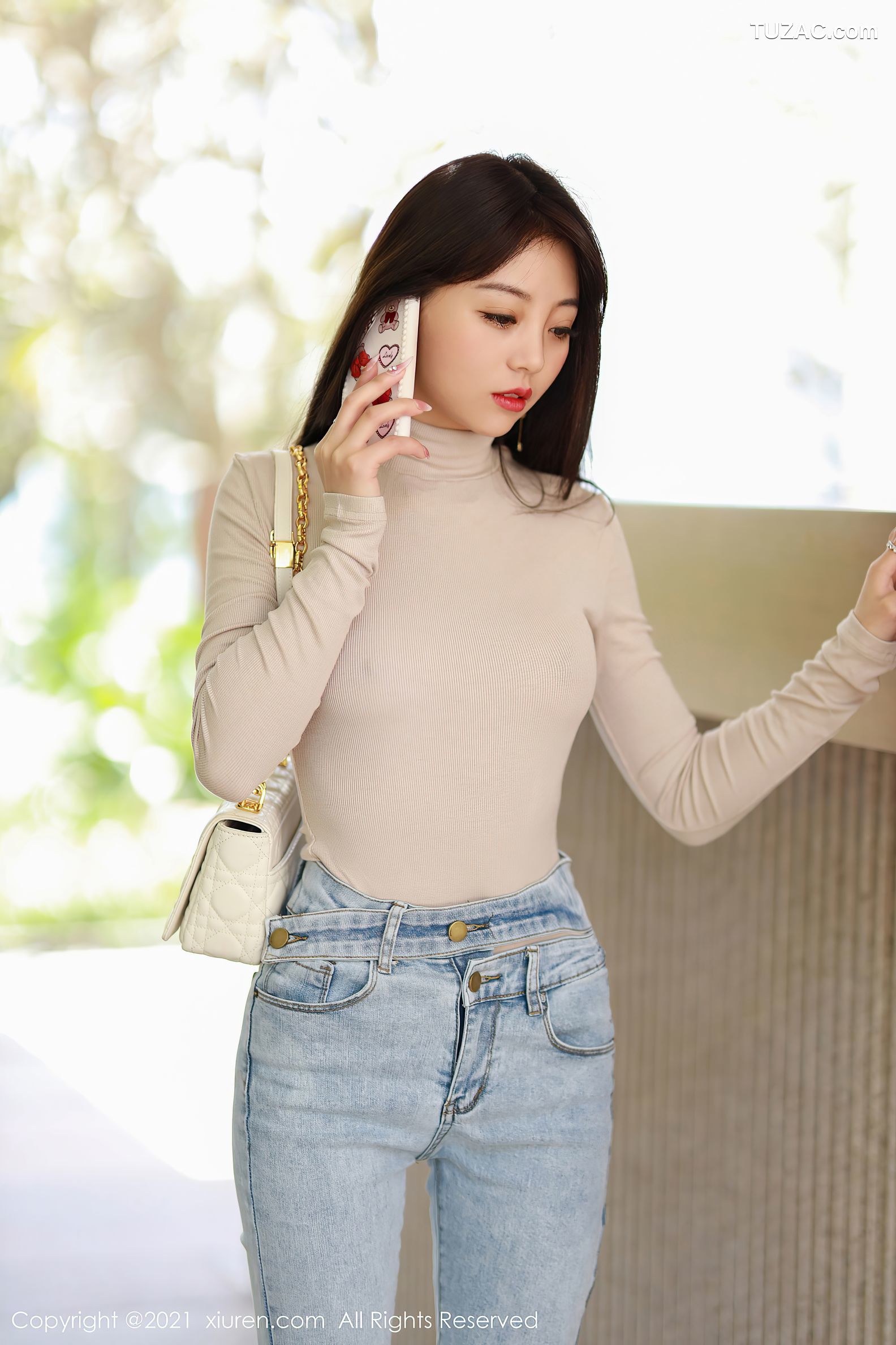 XiuRen秀人网-3369-佘贝拉bella-死库水牛仔裤-2021.04.30