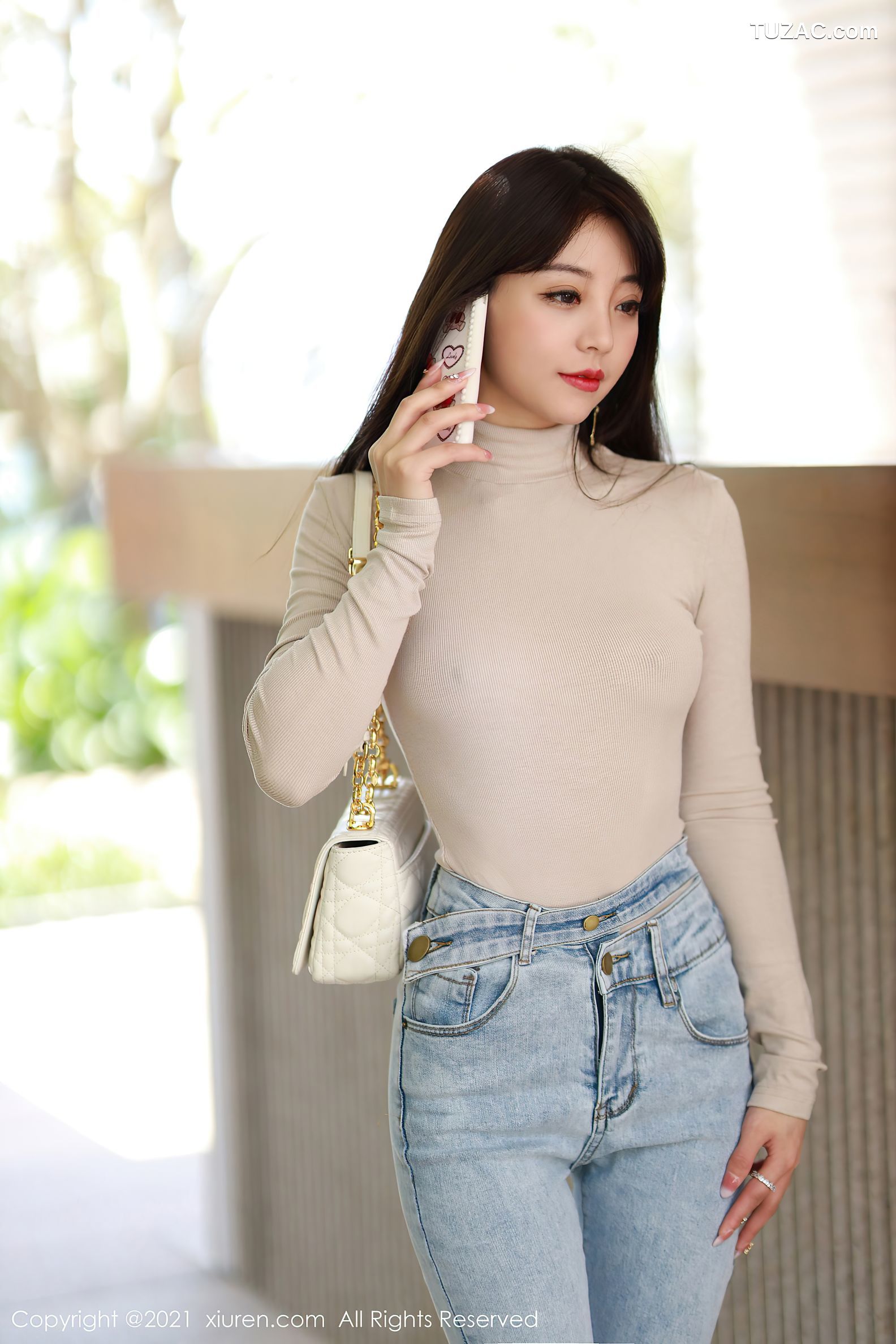 XiuRen秀人网-3369-佘贝拉bella-死库水牛仔裤-2021.04.30