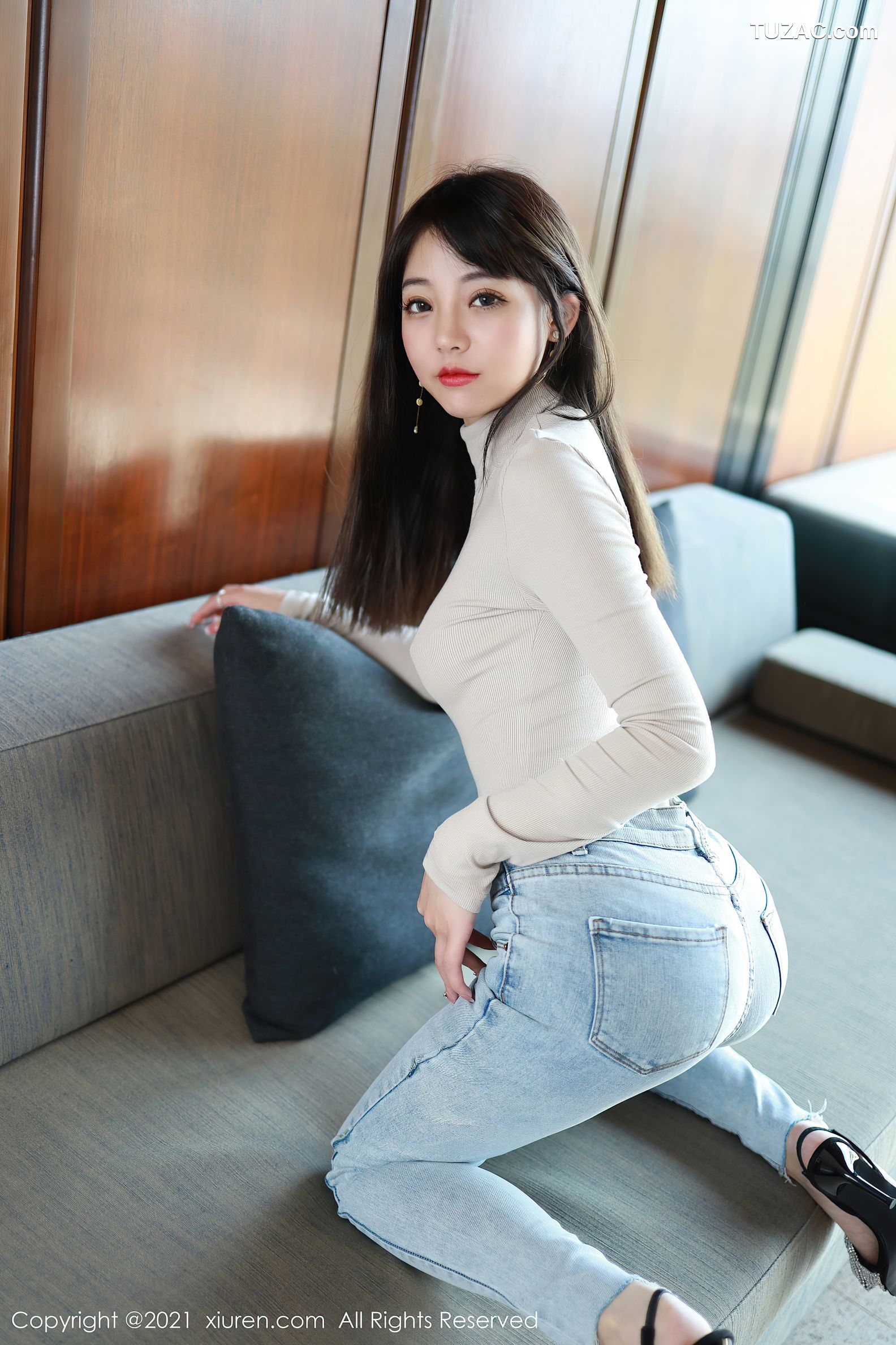 XiuRen秀人网-3369-佘贝拉bella-死库水牛仔裤-2021.04.30