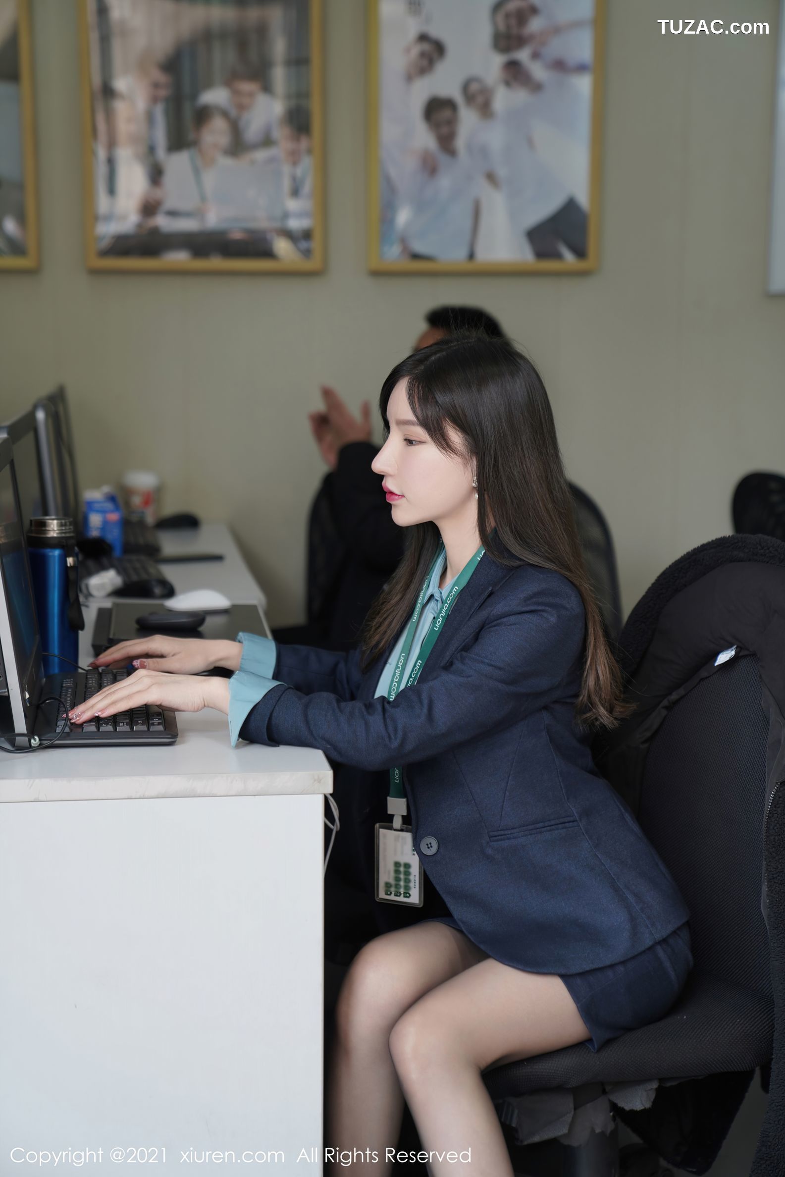 XiuRen秀人网-3415-周于希Sandy-剧情主题-售楼美女办公OL制服-2021.05.14