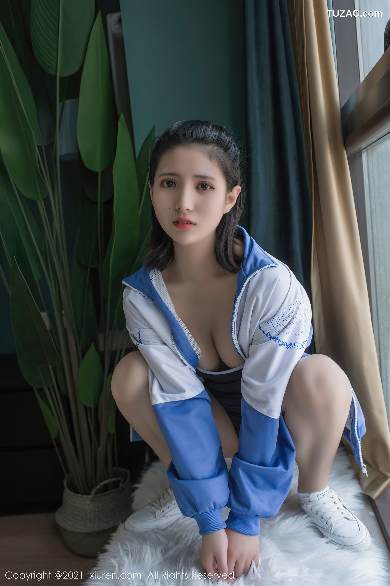 XiuRen秀人网-3437-久久Aimee-死库水-浴室薄膜裹身全裸桑拿-2021.05.20